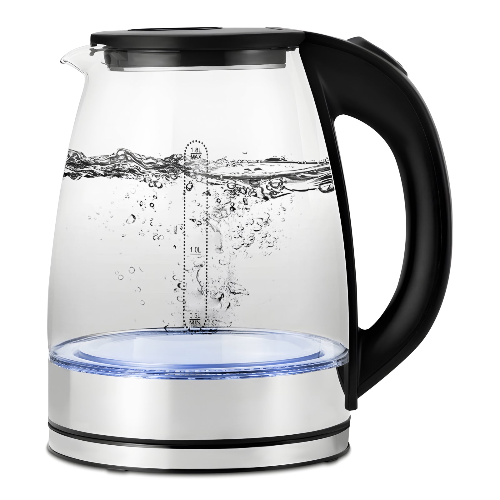 1.8-L Glass Electric Water Kettle Tea Kettle