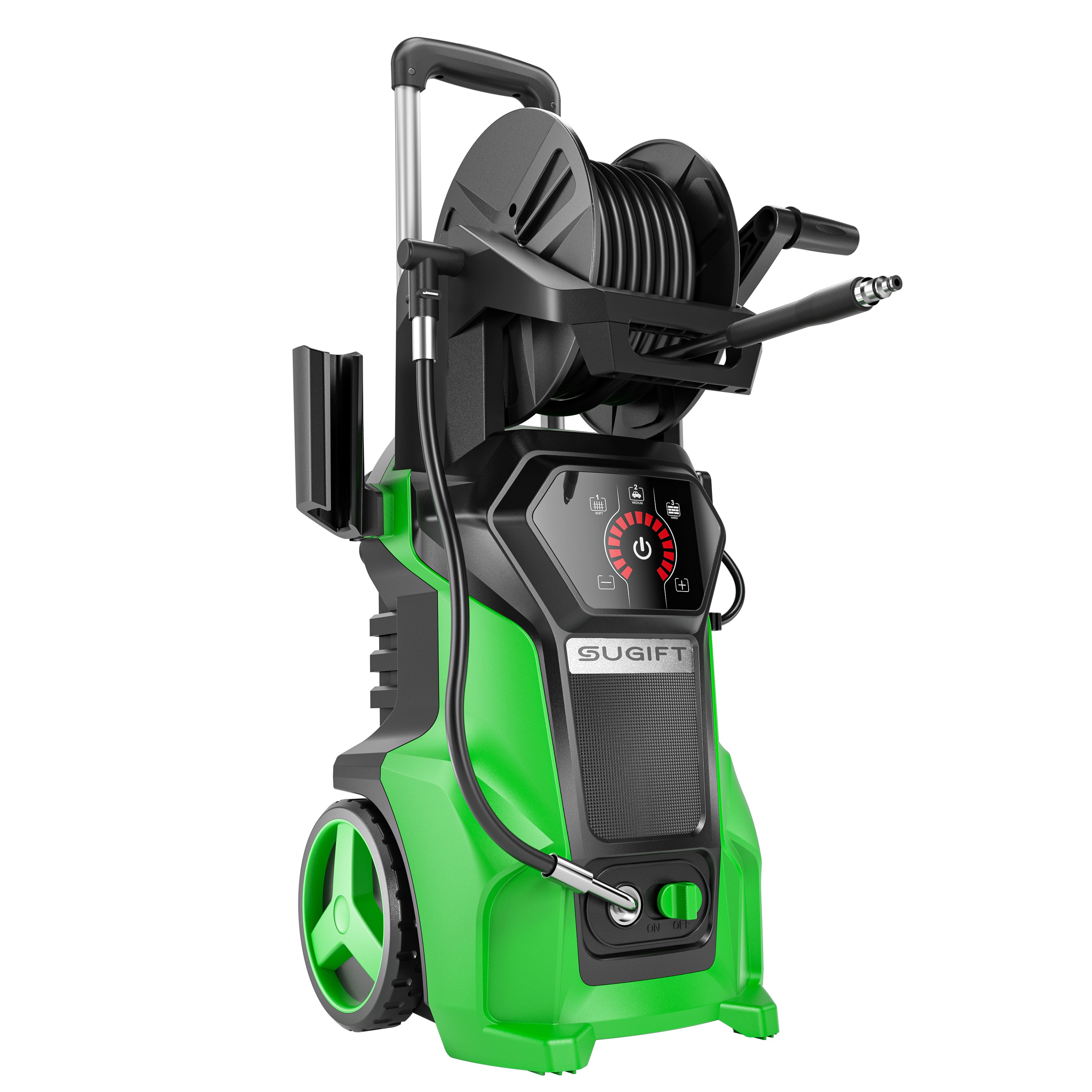 2600 Max PSI 1.8 GPM 14.5 Amp Electric Pressure Washer with Touch Screen Adjustable Pressure