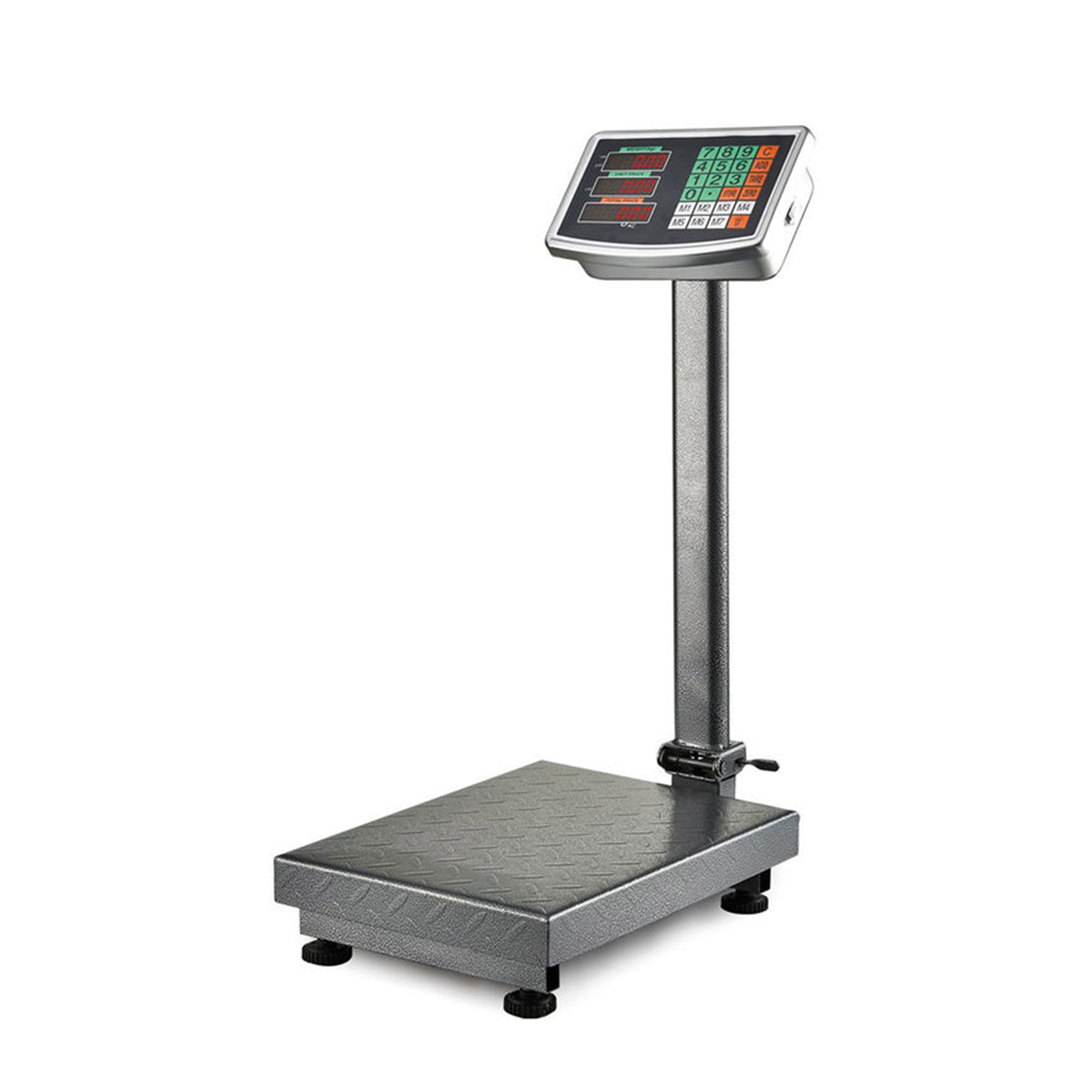 SUGIFT Foldable 660 lbs Weight Computing Postal Scale, Floor Platform Digital Scale