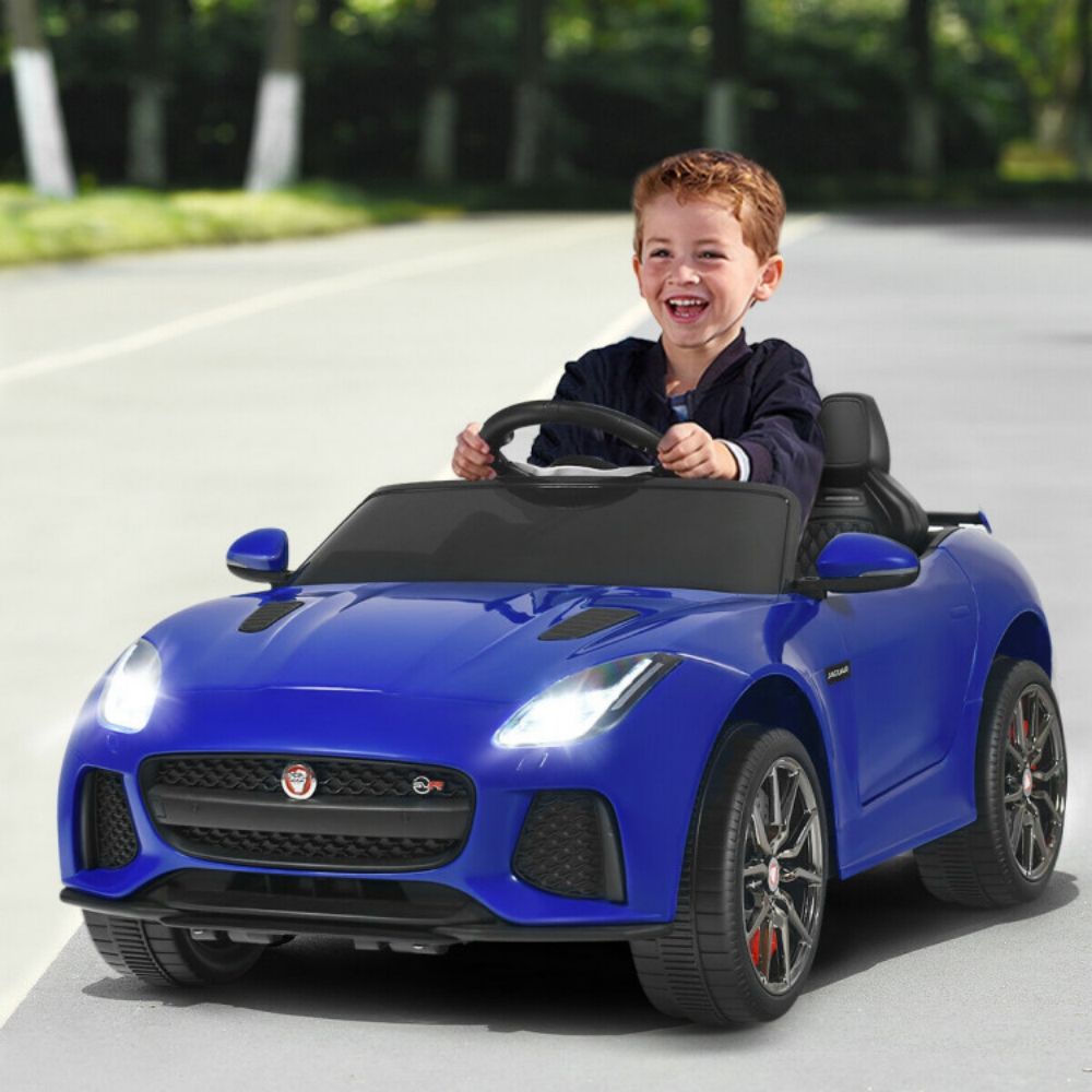 12V Jaguar F-Type SVR Licensed Kids Ride On Car
