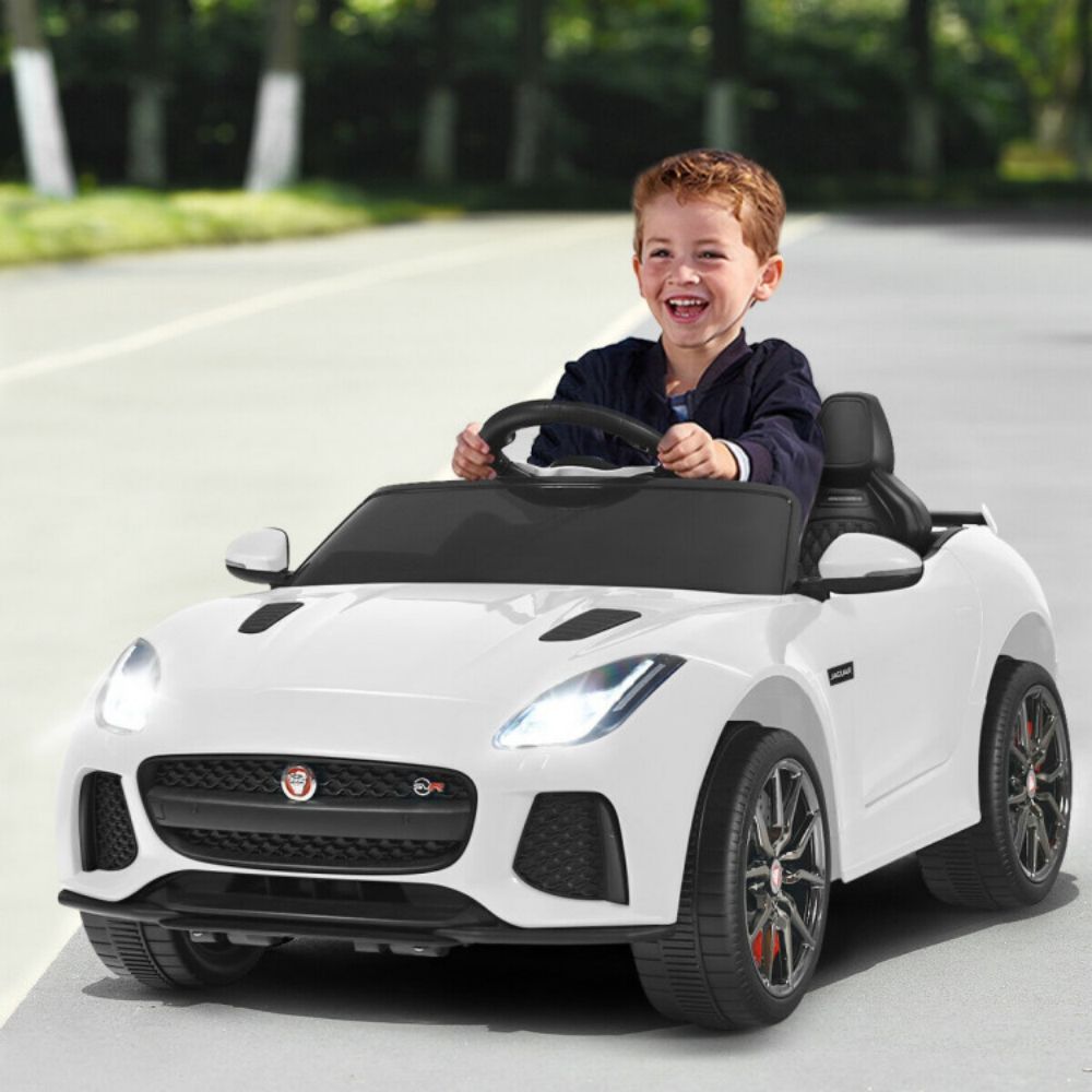 12V Jaguar F-Type SVR Licensed Kids Ride On Car