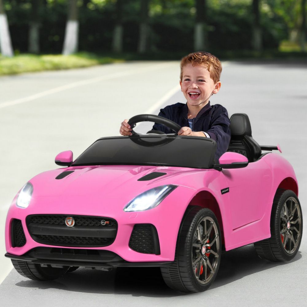 12V Jaguar F-Type SVR Licensed Kids Ride On Car