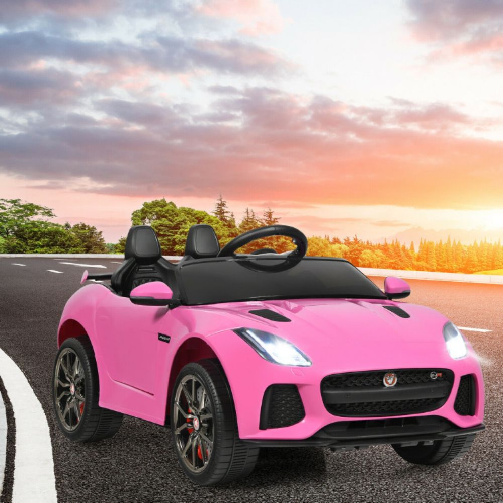 12V Jaguar F-Type SVR Licensed Kids Ride On Car