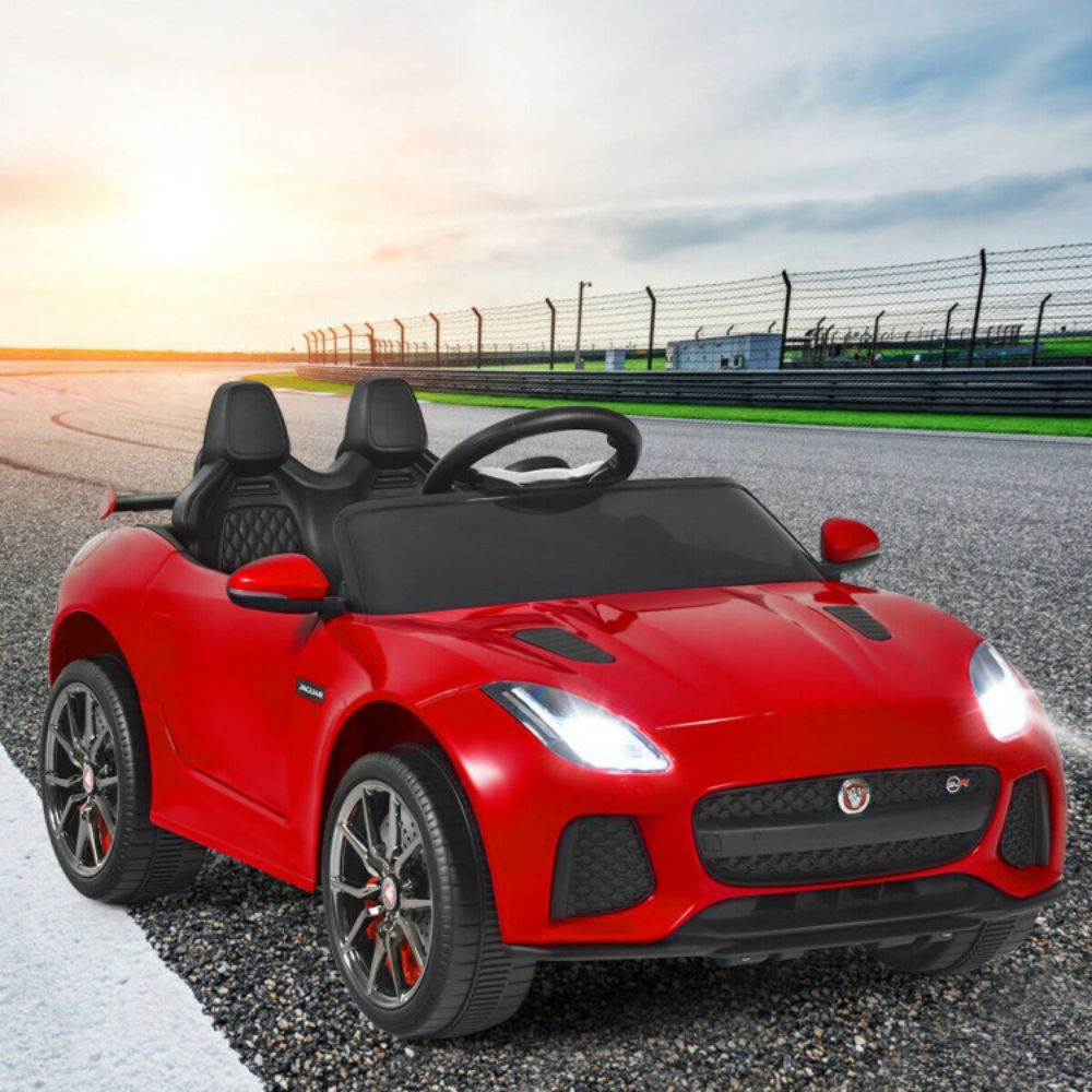 12V Jaguar F-Type SVR Licensed Kids Ride On Car