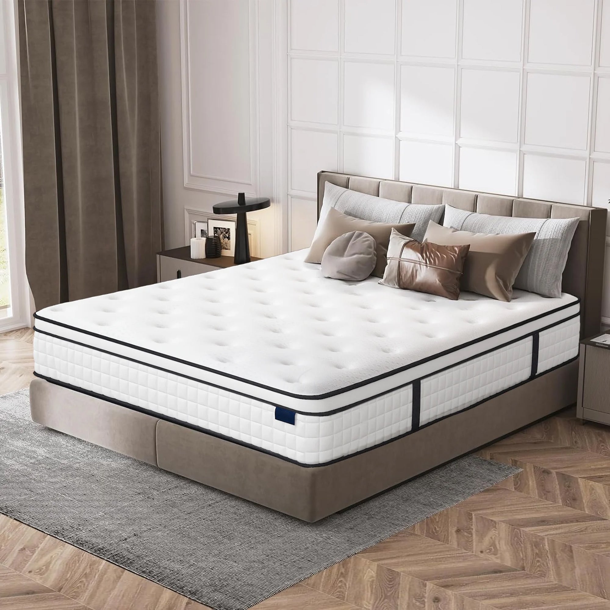 10-inch Hybrid Innerspring and Memory Foam Mattress - King