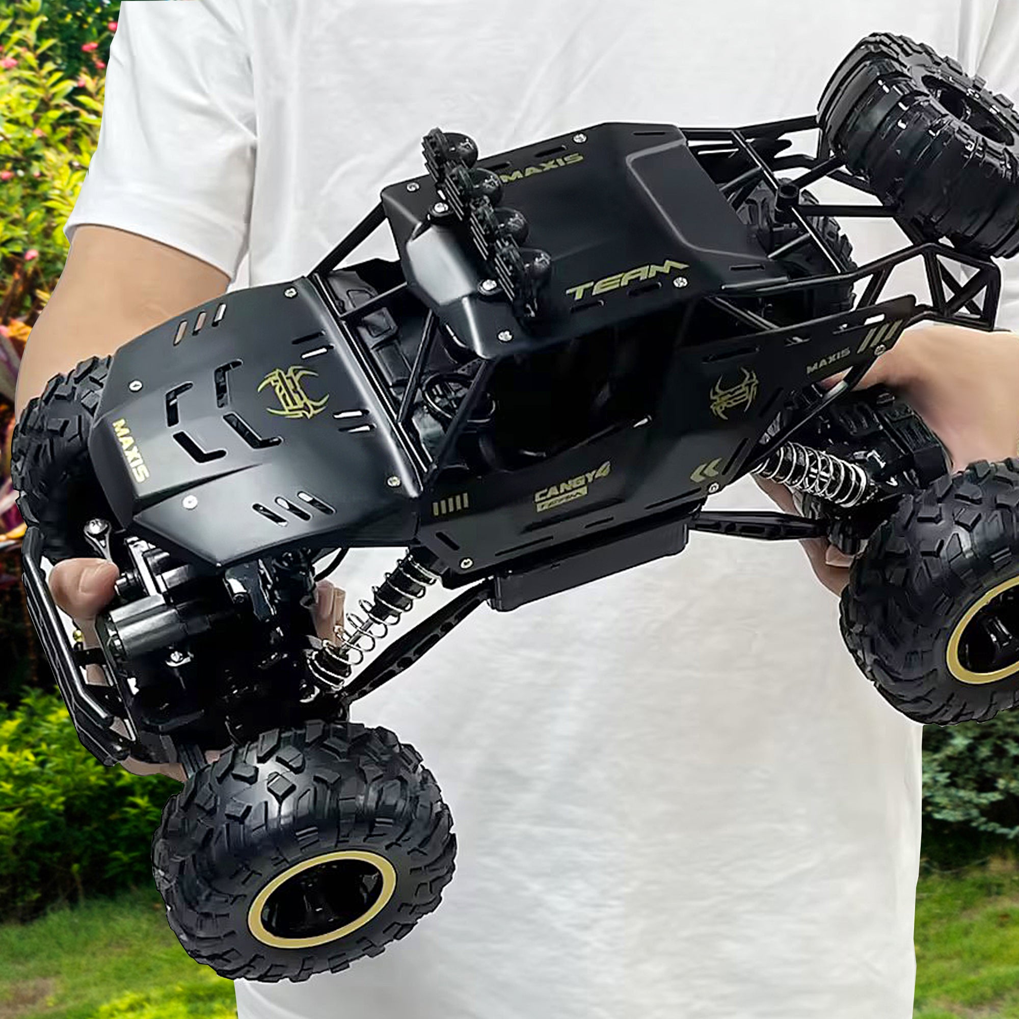 1:12 Scale RC Off-Road Truck - 2.4G 4WD Dual Motor Remote Control Car