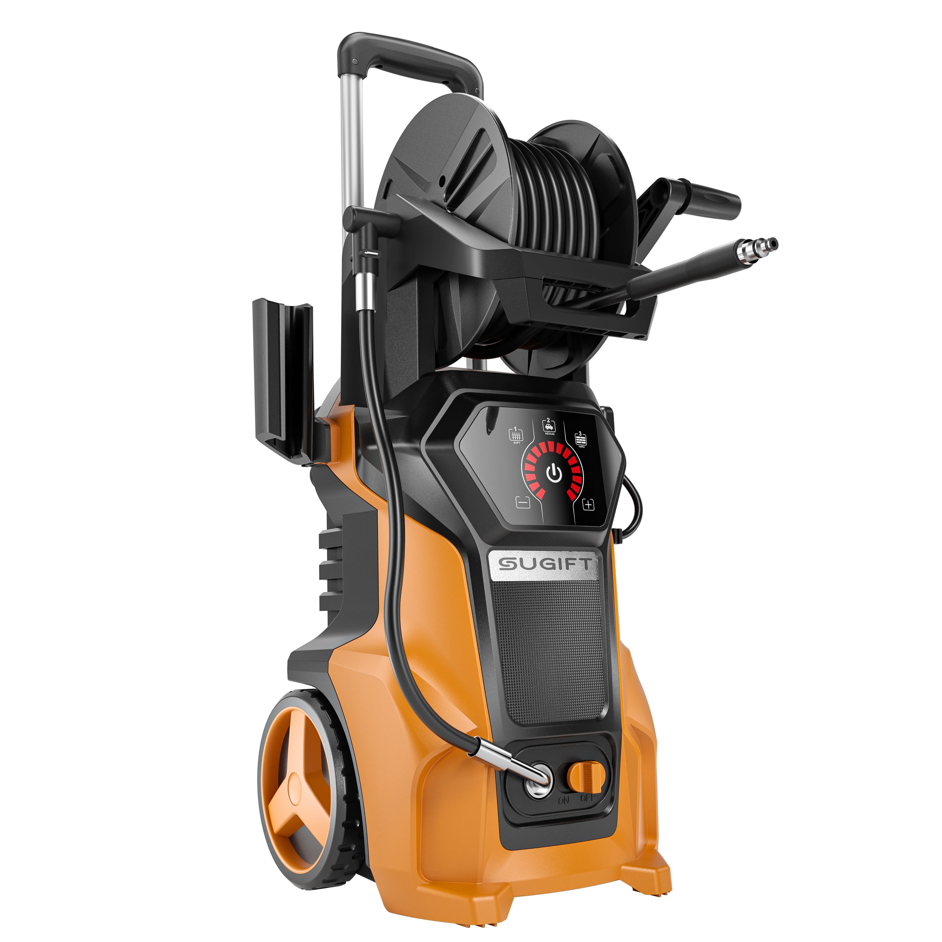 2600 Max PSI 1.8 GPM 14.5 Amp Electric Pressure Washer with Touch Screen Adjustable Pressure