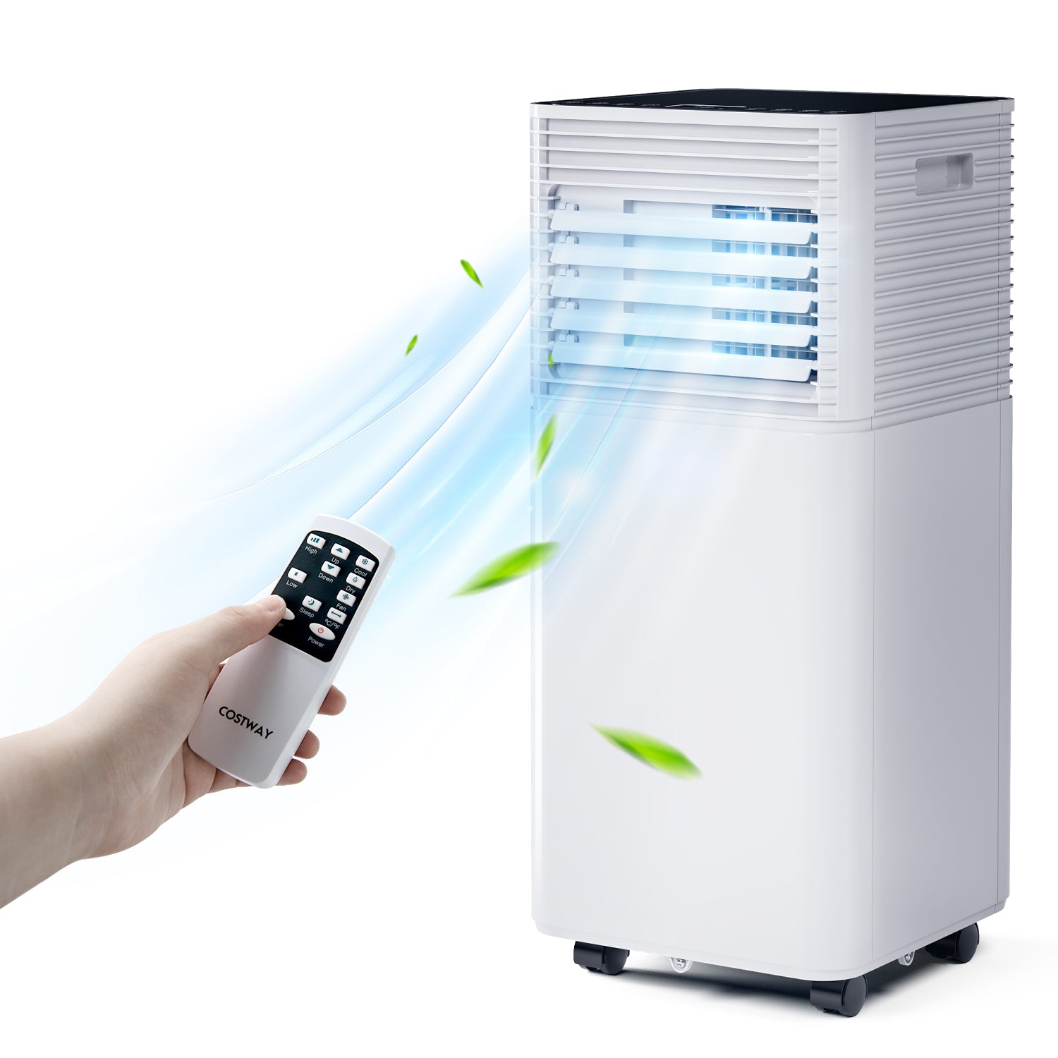 10000 BTU Portable Air Cooler with Fan and Dehumidifier Mode