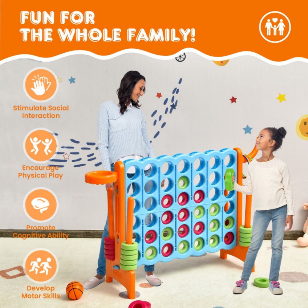 2.5 Feet 4-to-Score Giant Game Set