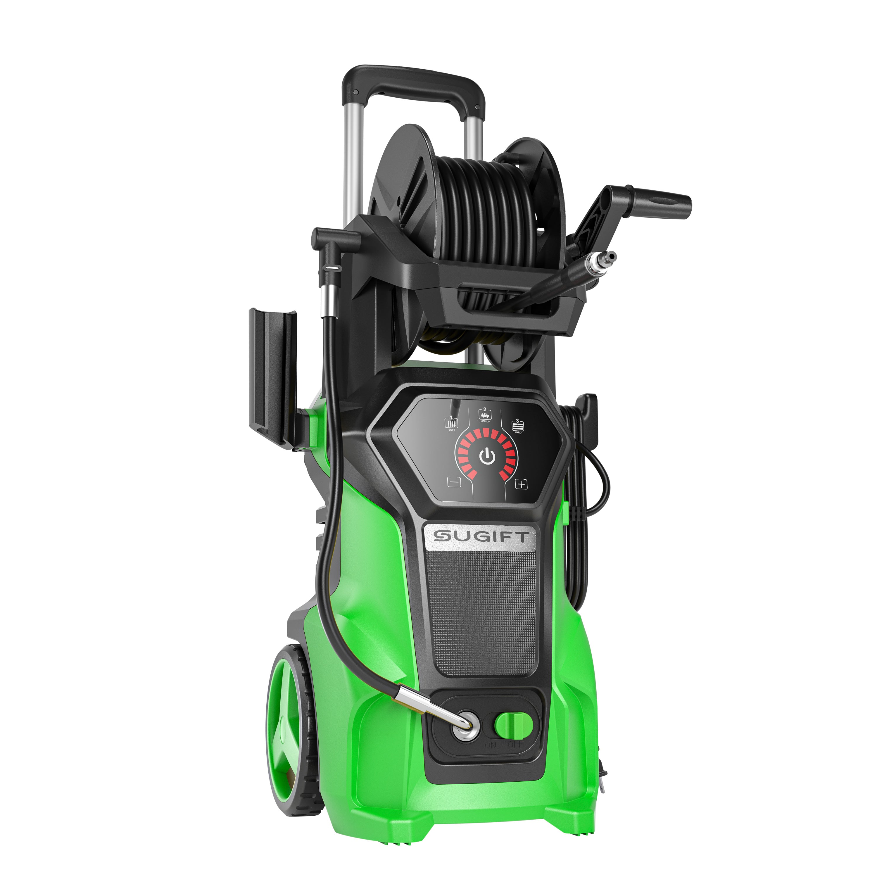 2600 Max PSI 1.8 GPM 14.5 Amp Electric Pressure Washer with Touch Screen Adjustable Pressure