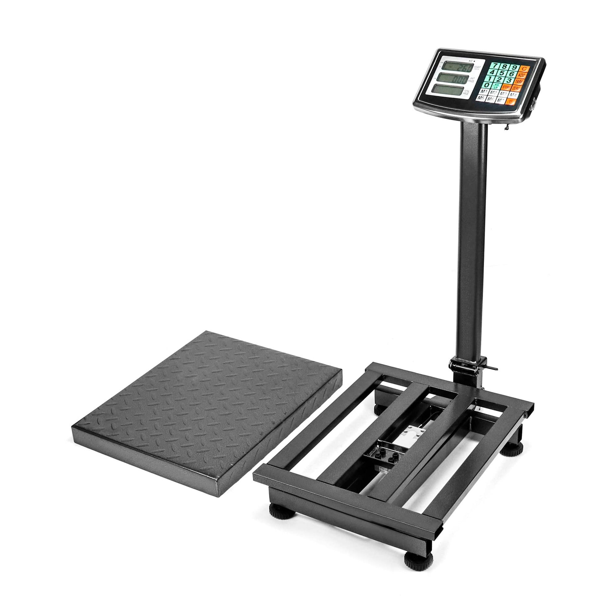 SUGIFT Foldable 660 lbs Weight Computing Postal Scale, Floor Platform Digital Scale