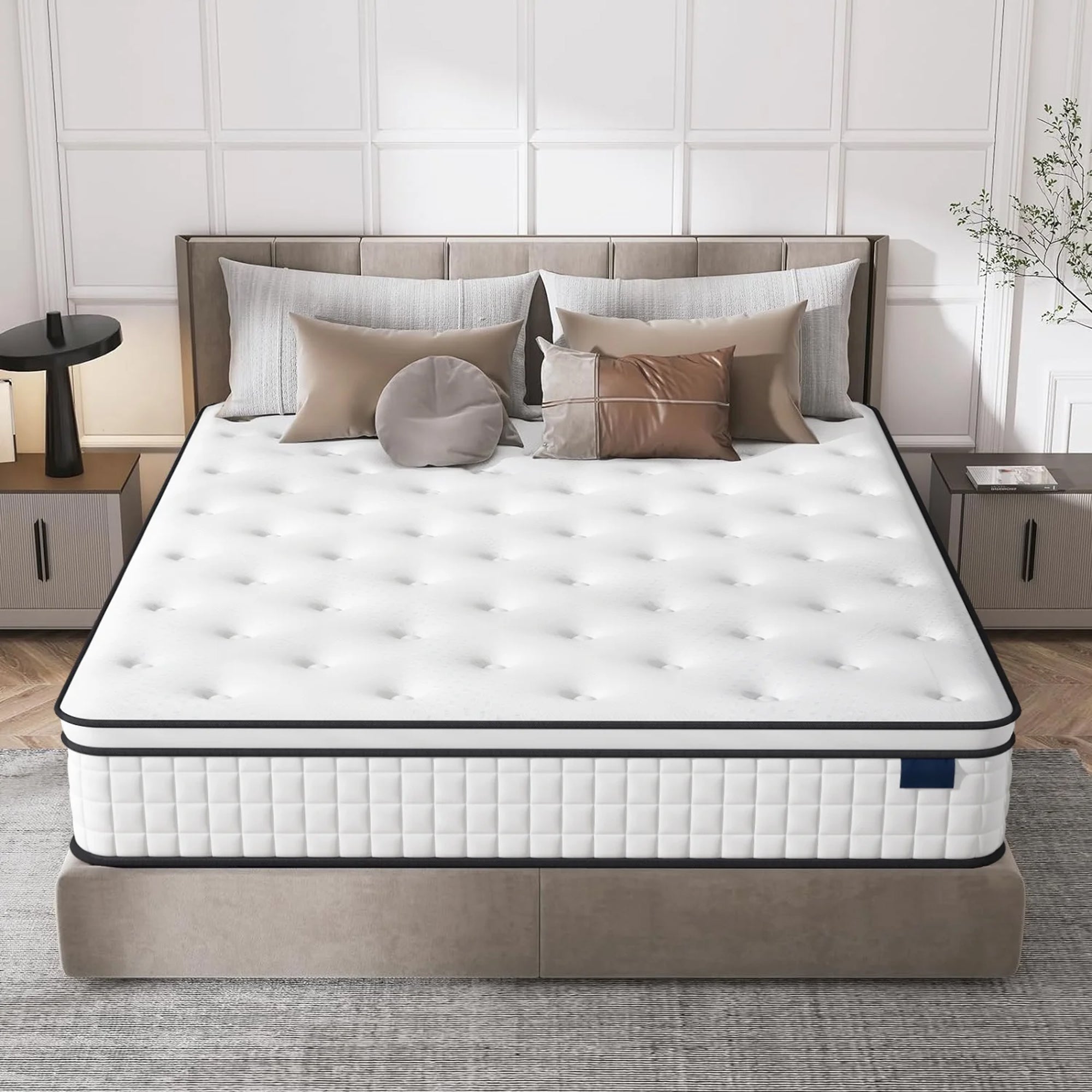 10-inch Hybrid Innerspring and Memory Foam Mattress - King