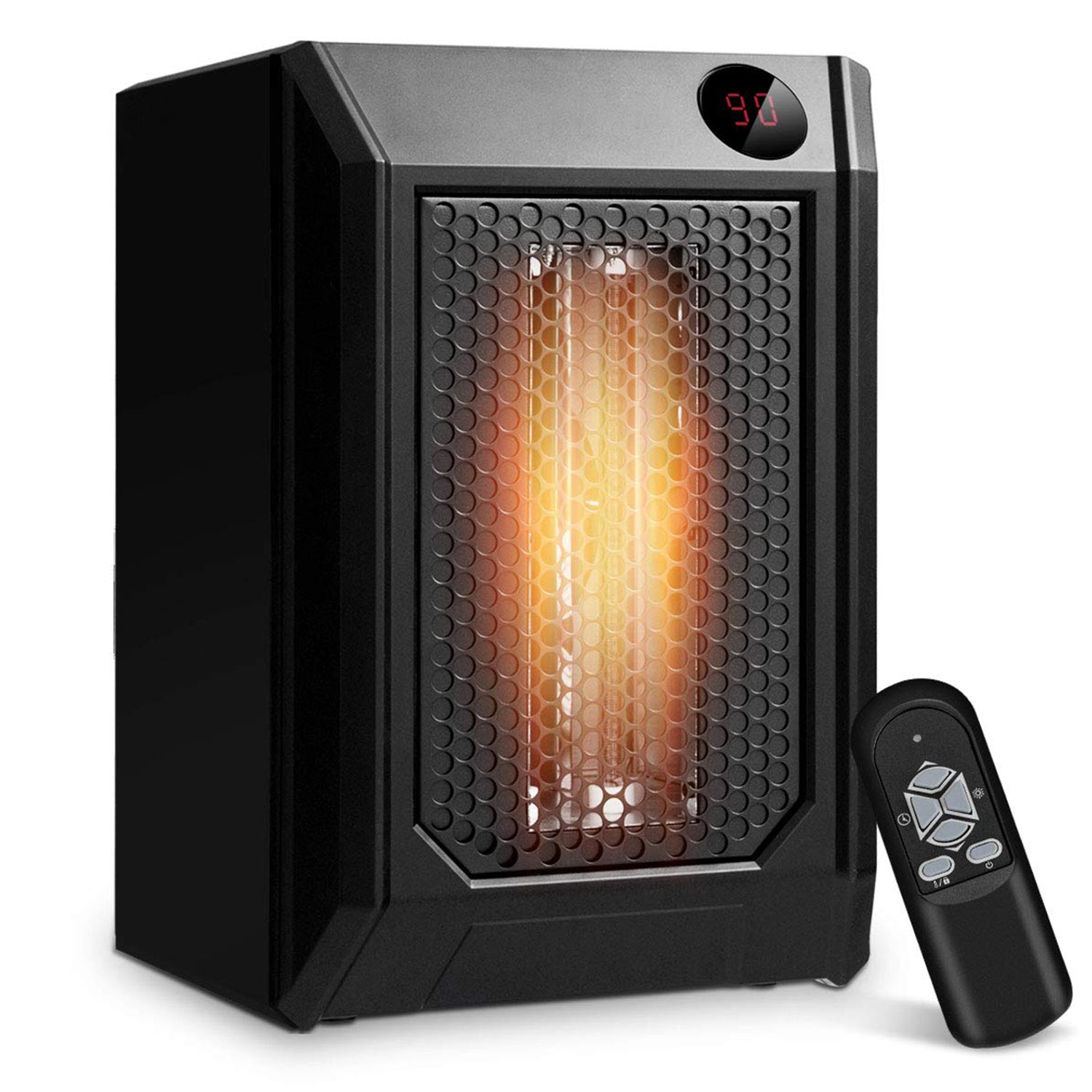 1500 W Remote Control Portable Electric Digital Quartz Space Heater