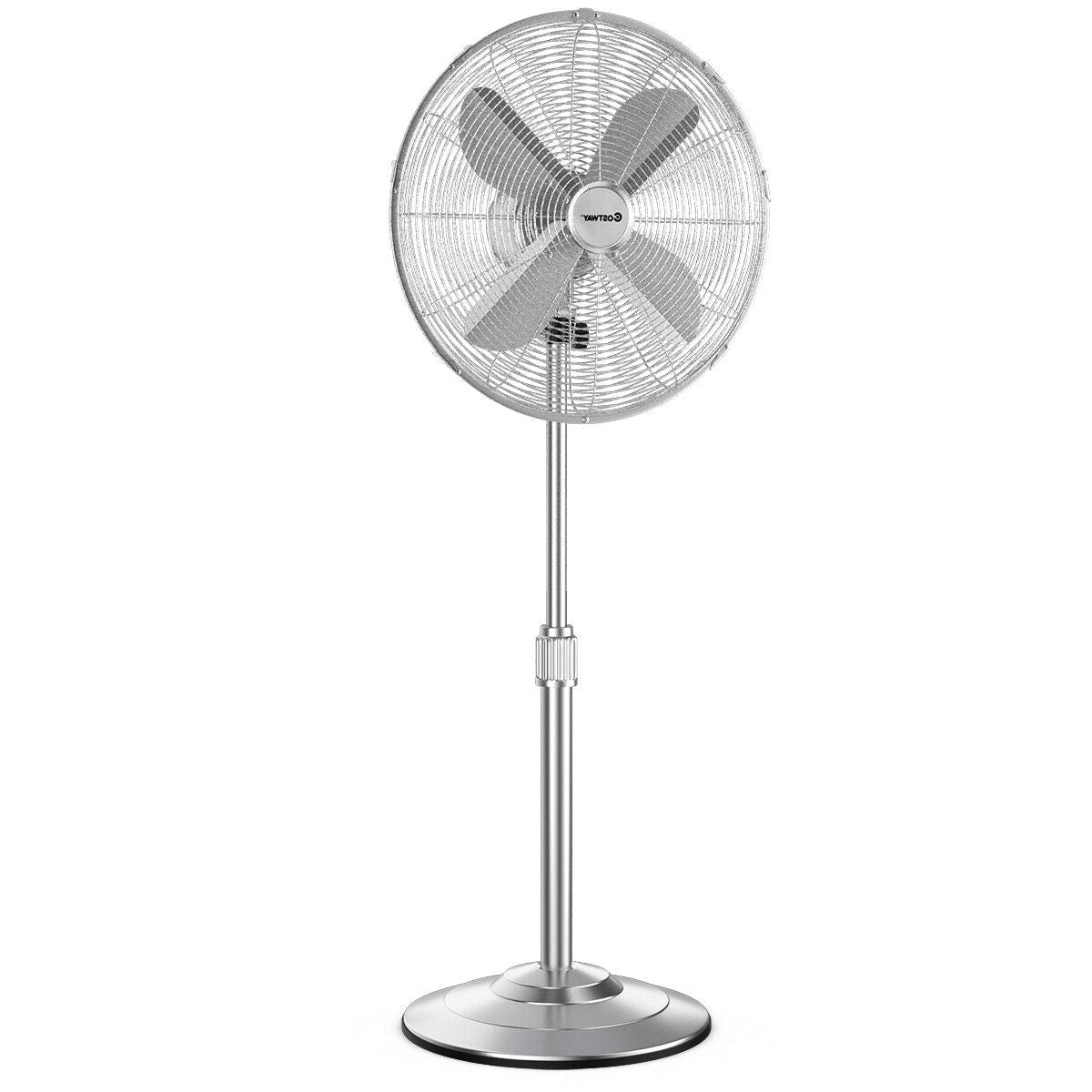 18 Inch Metal Adjustable Oscillating Pedestal Fan