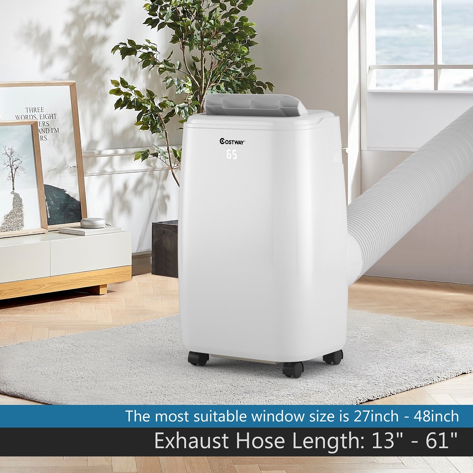 12000 BTU Portable Air Conditioner Multifunctional Air Cooler with Remote