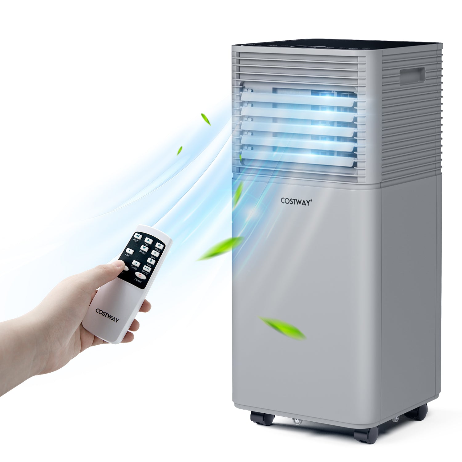 10000 BTU Portable Air Cooler with Fan and Dehumidifier Mode