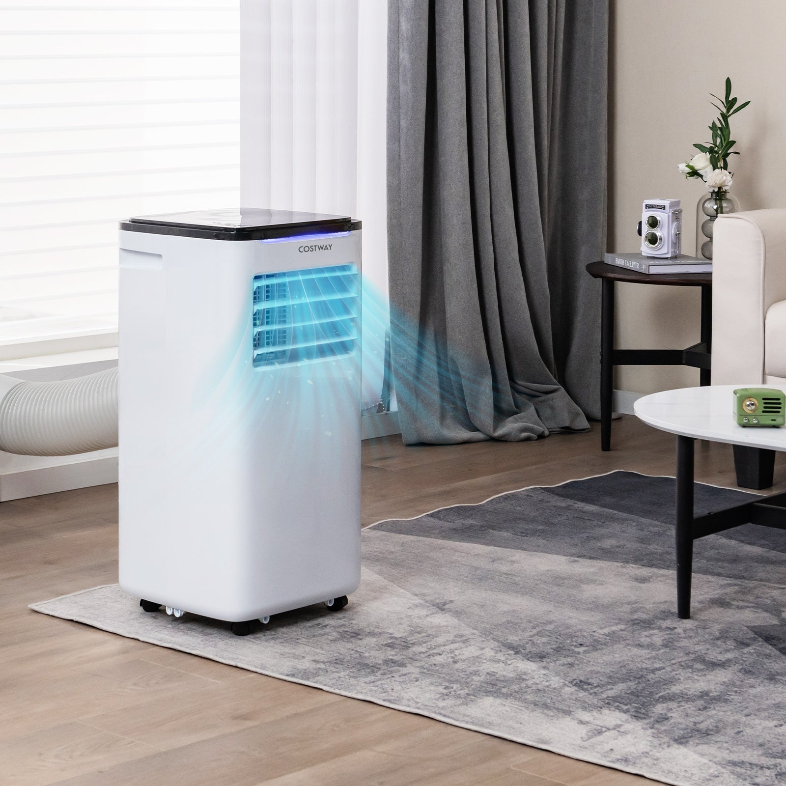 SUGIFT 10000 BTU(Ashrae) Portable Air Conditioner with 3 Modes