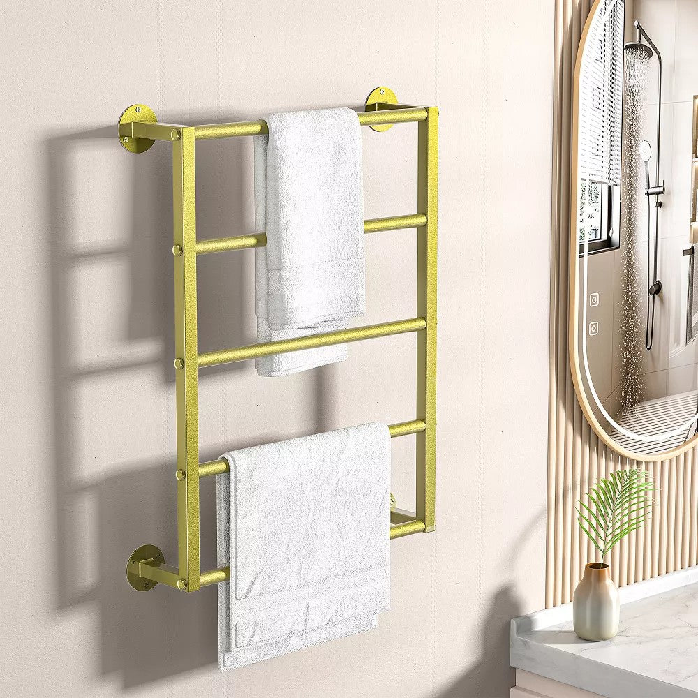 18in Towel Rack Wall-Mounted Towel Holder for Bathroom
