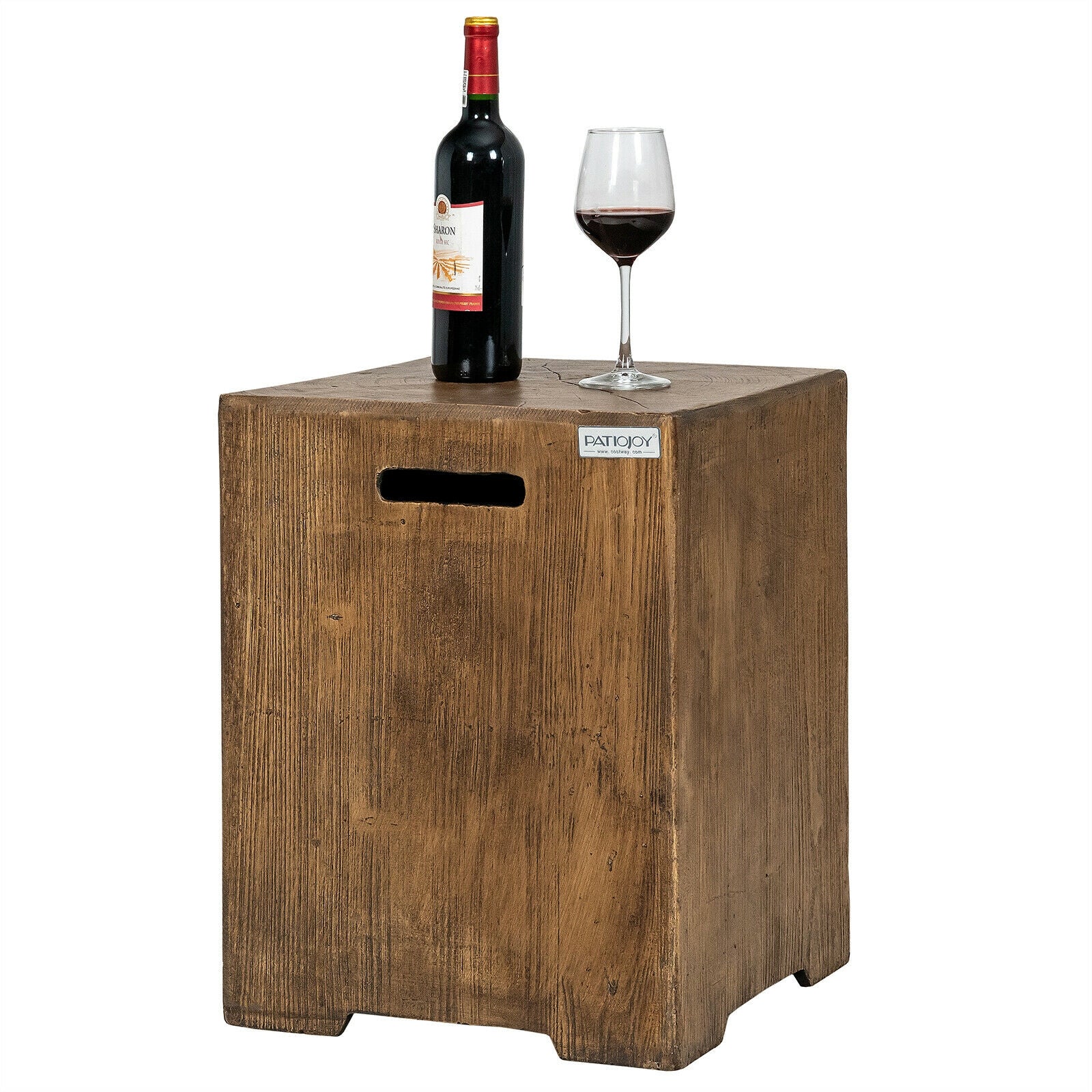 16 Inch Outdoor Hideaway Table Cover for Standard 20 LBS Propane Tank