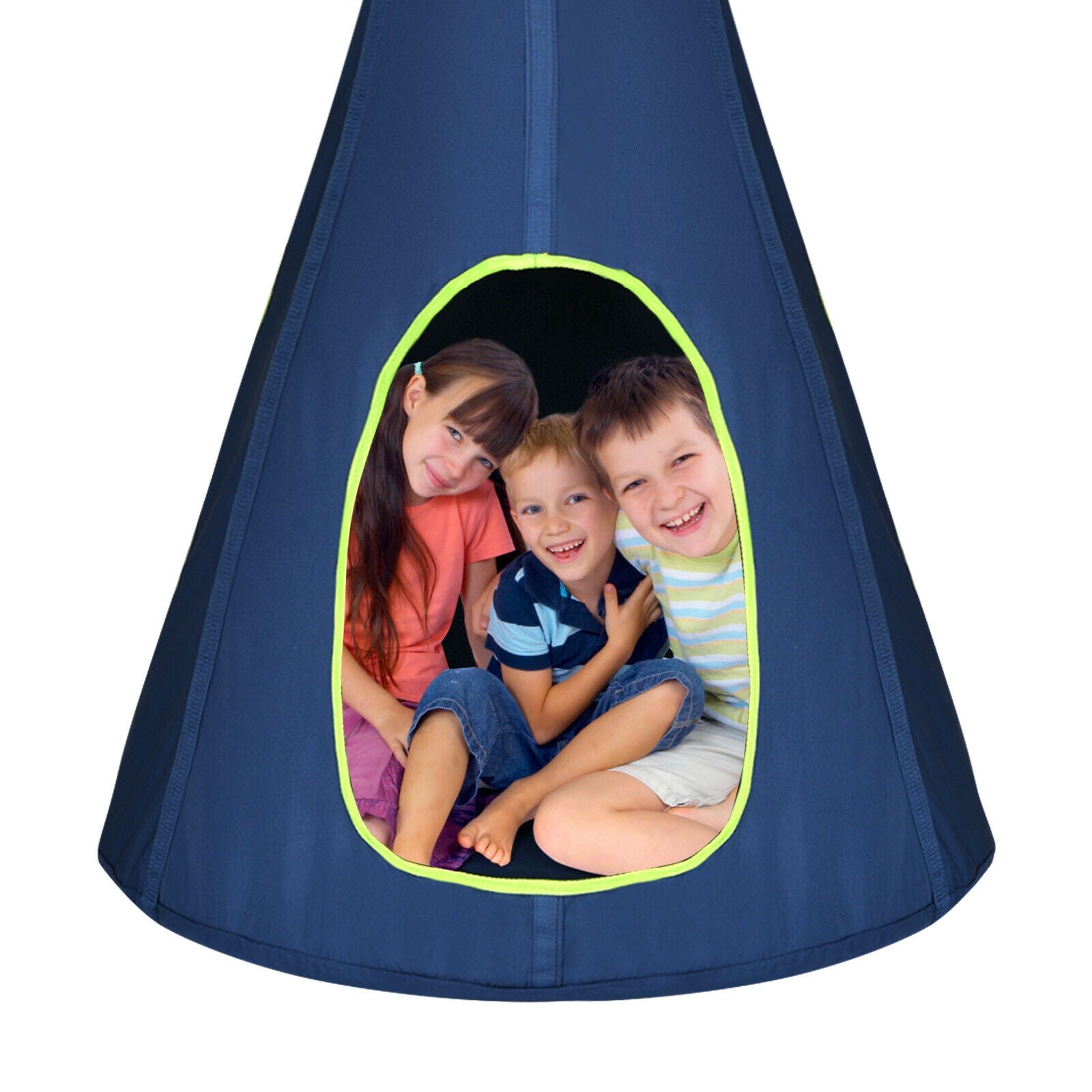 32 Inch Kids Nest Swing Chair Hanging Hammock Seat for Indoor and Outdoor