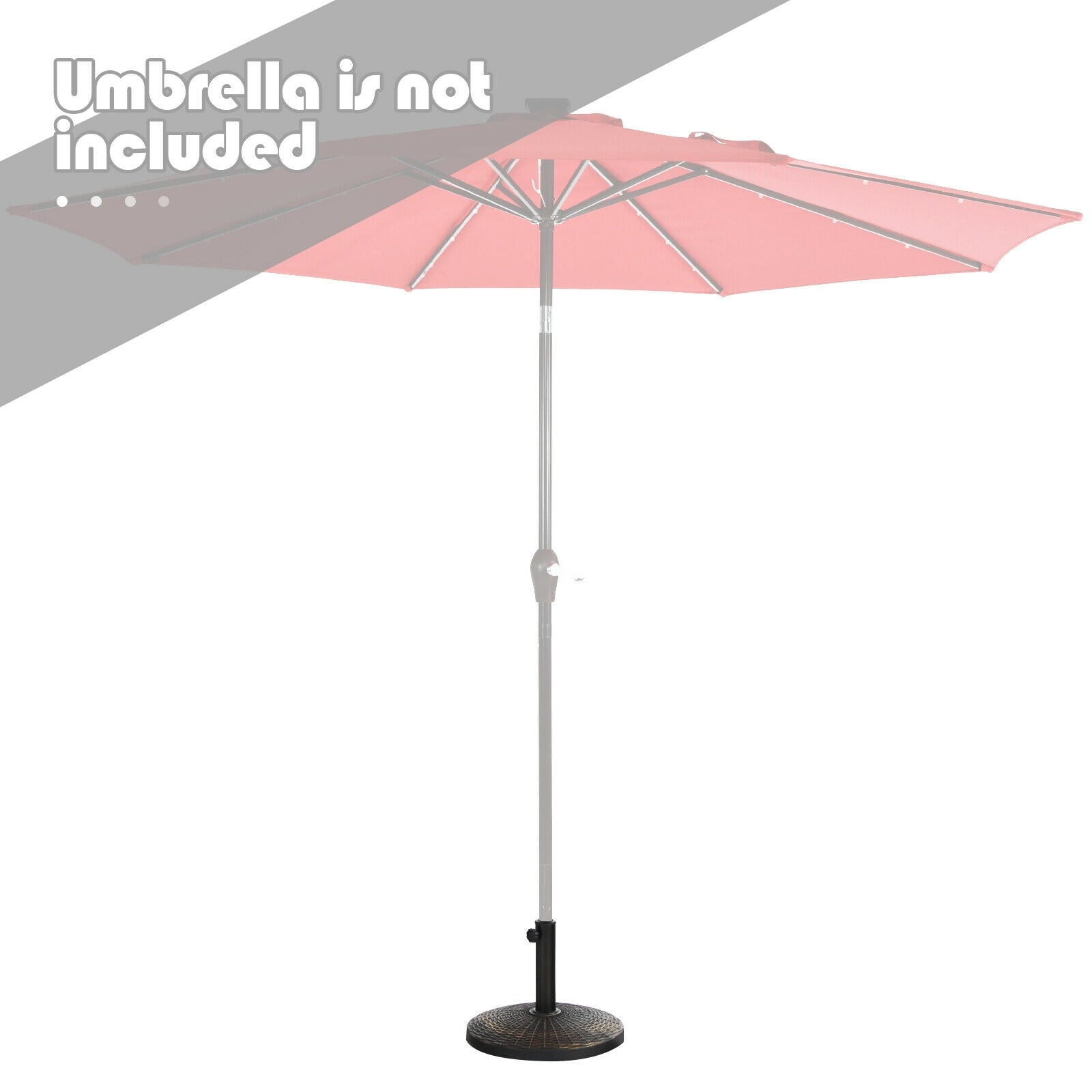 27 lbs Patio Market Umbrella Base Stand