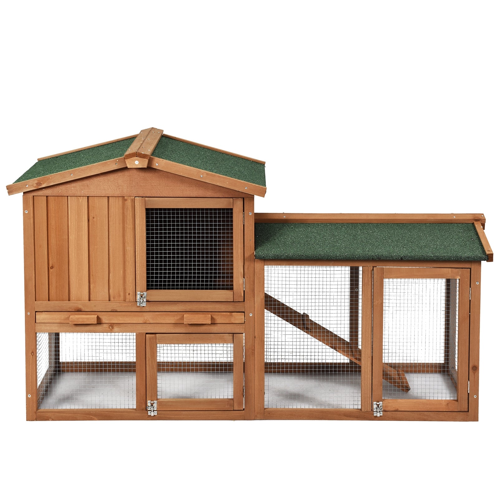 SUGIFT 58 Inch Weatherproof Wooden Rabbit/Dog Hutch