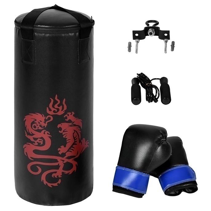 2 Feet Kids Gloves Skipping Rope Boxing Set