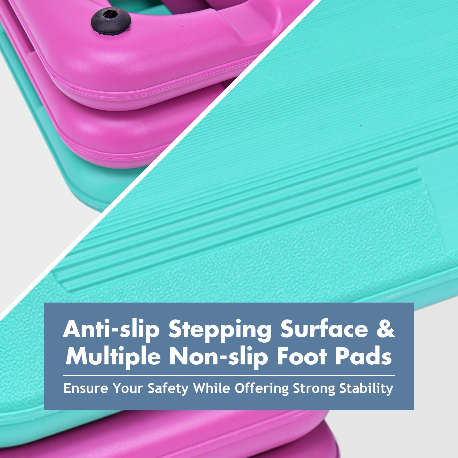 29 Inch Club Cardio Adjust Exercise Stepper