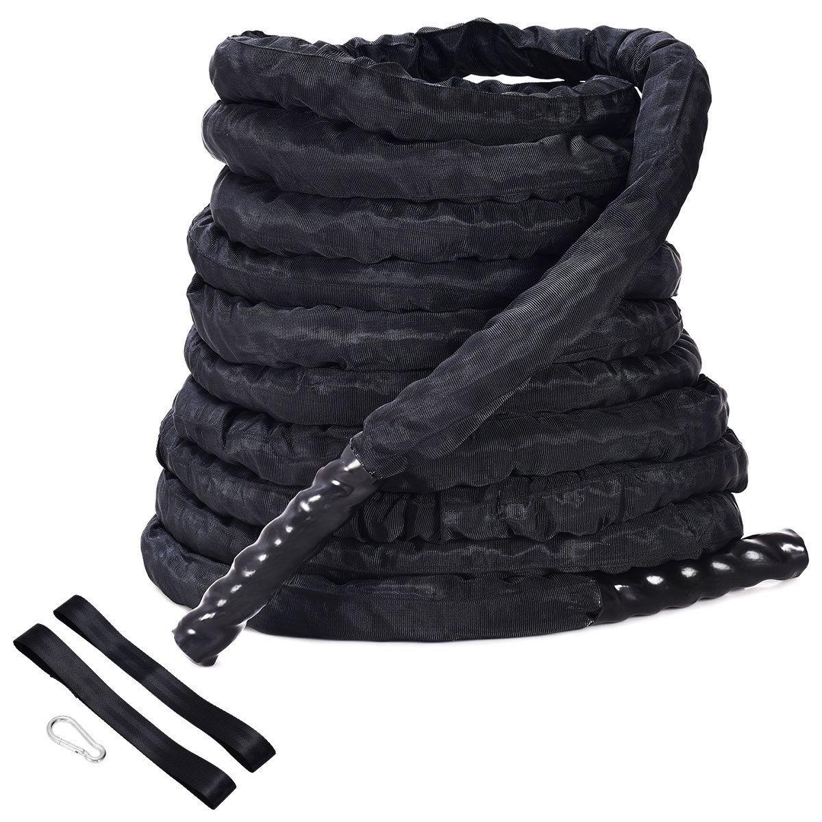 2 Inch Battle Ropes 50ft Length Poly Dacron Rope