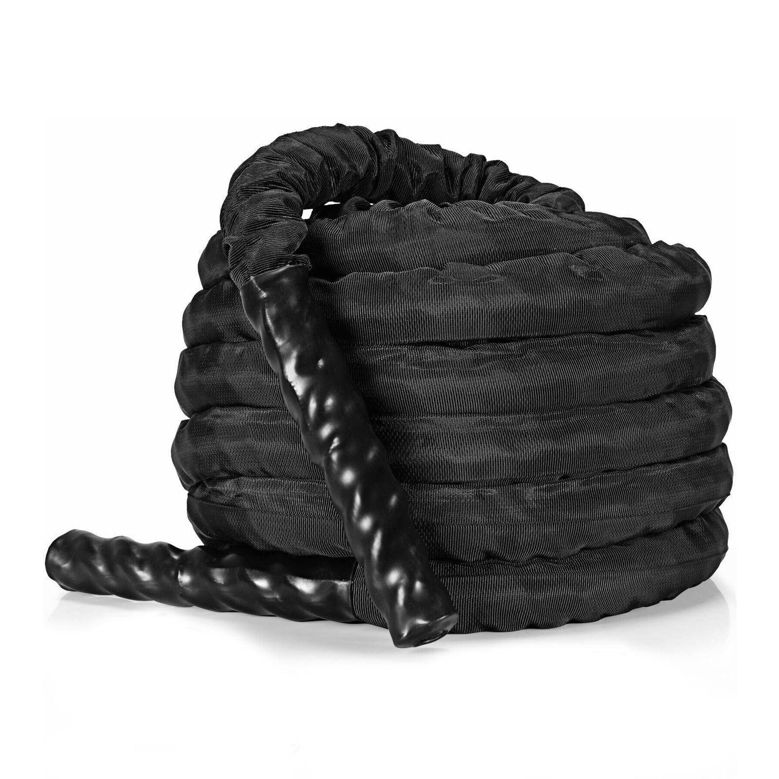 30/40/50 Feet 1.5 Inch Diameter Battle Rope with Protective Sleeve-L