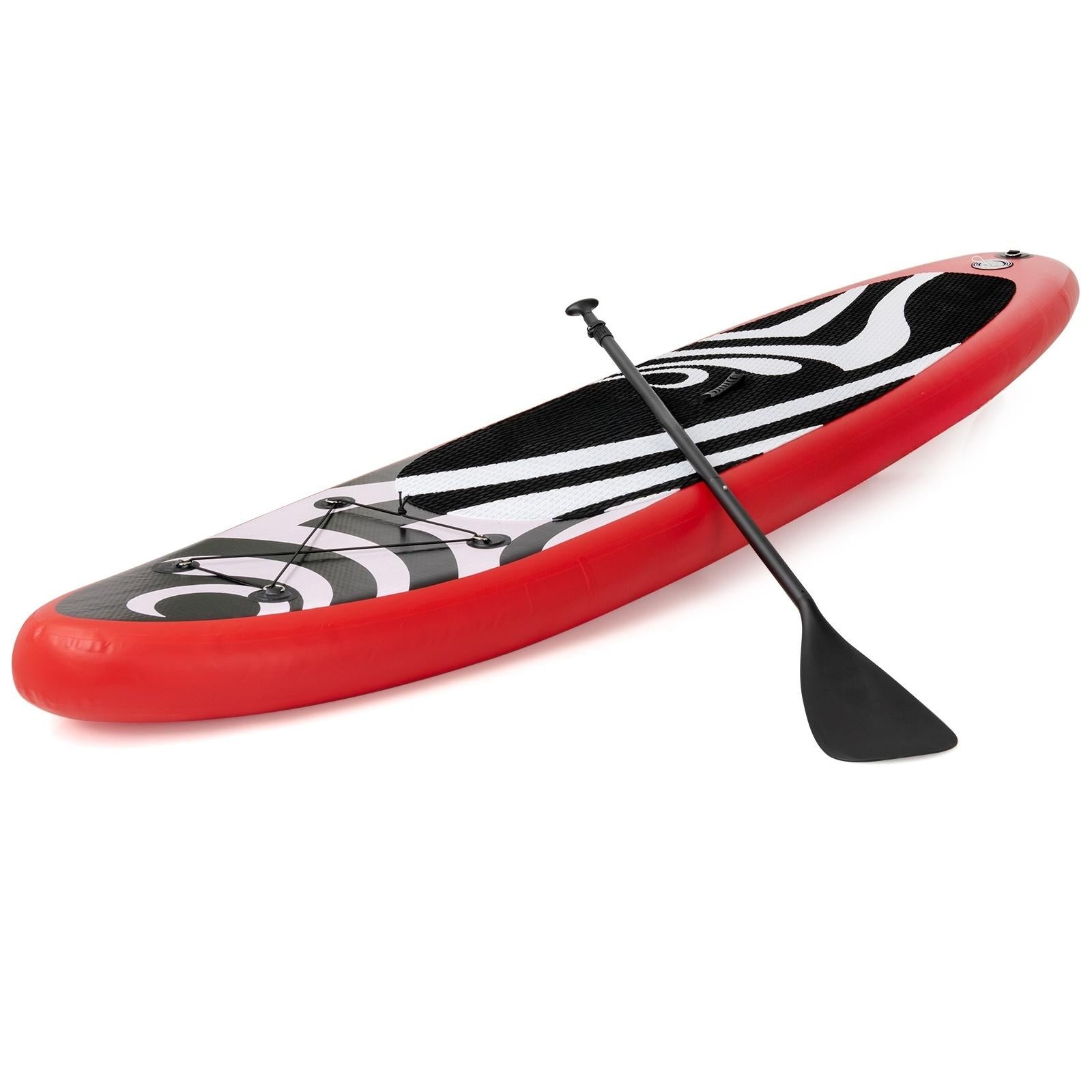 11 Inflatable Surfboard SUP with Adjustable Paddle Fin