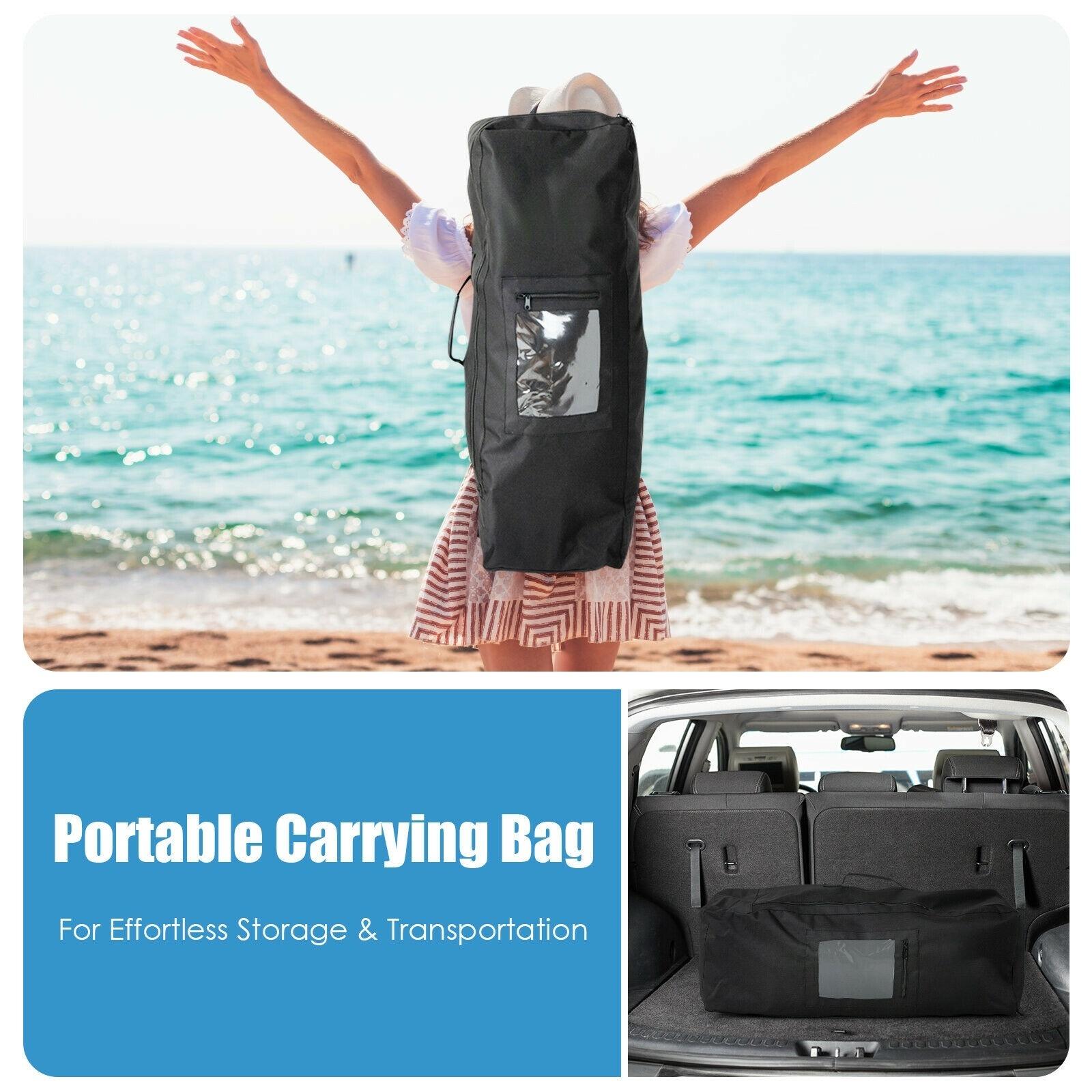 11-Feet Inflatable Paddle Board with Carry Bag