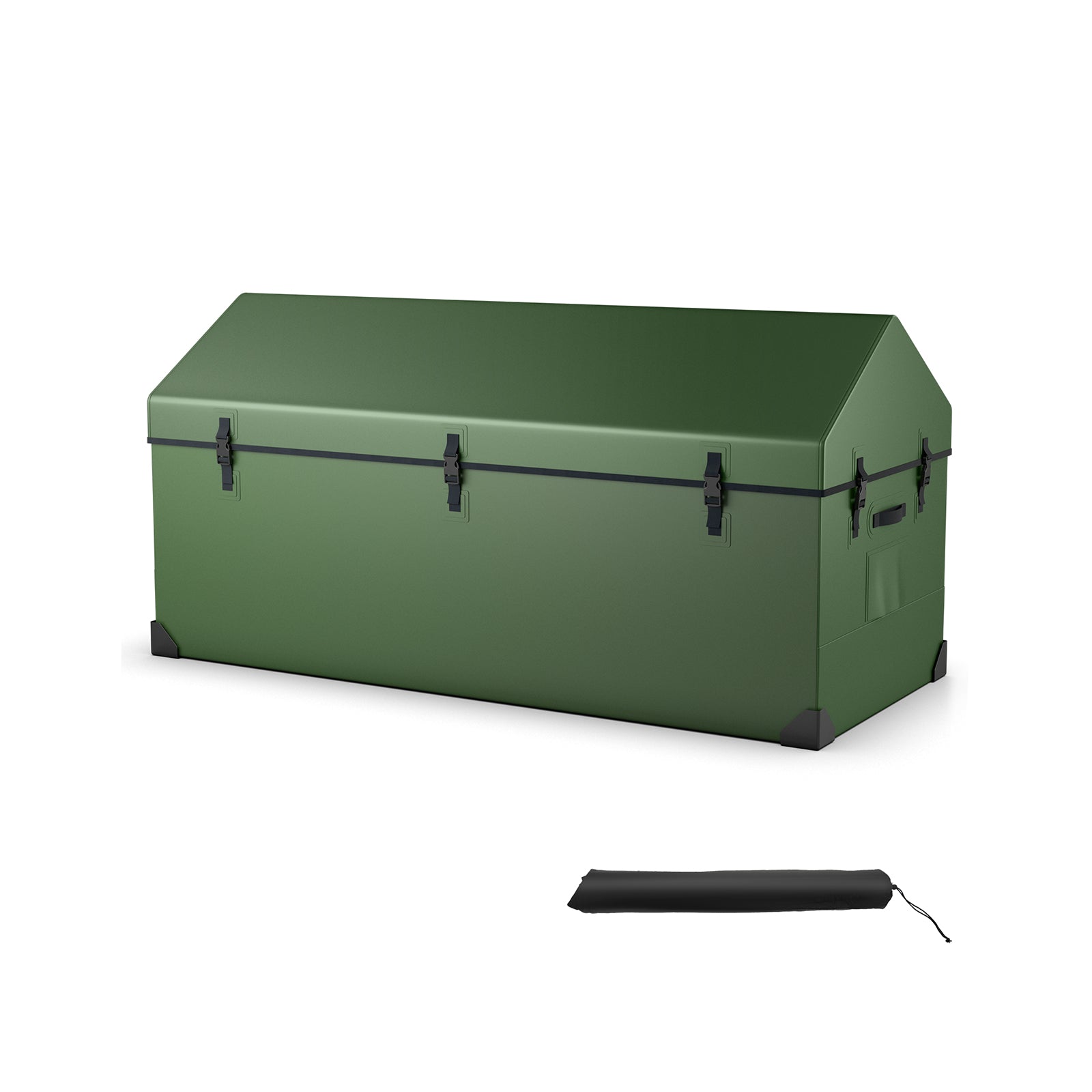 Waterproof Outdoor Storage Box with Ventilated Window? Adjustable Snap