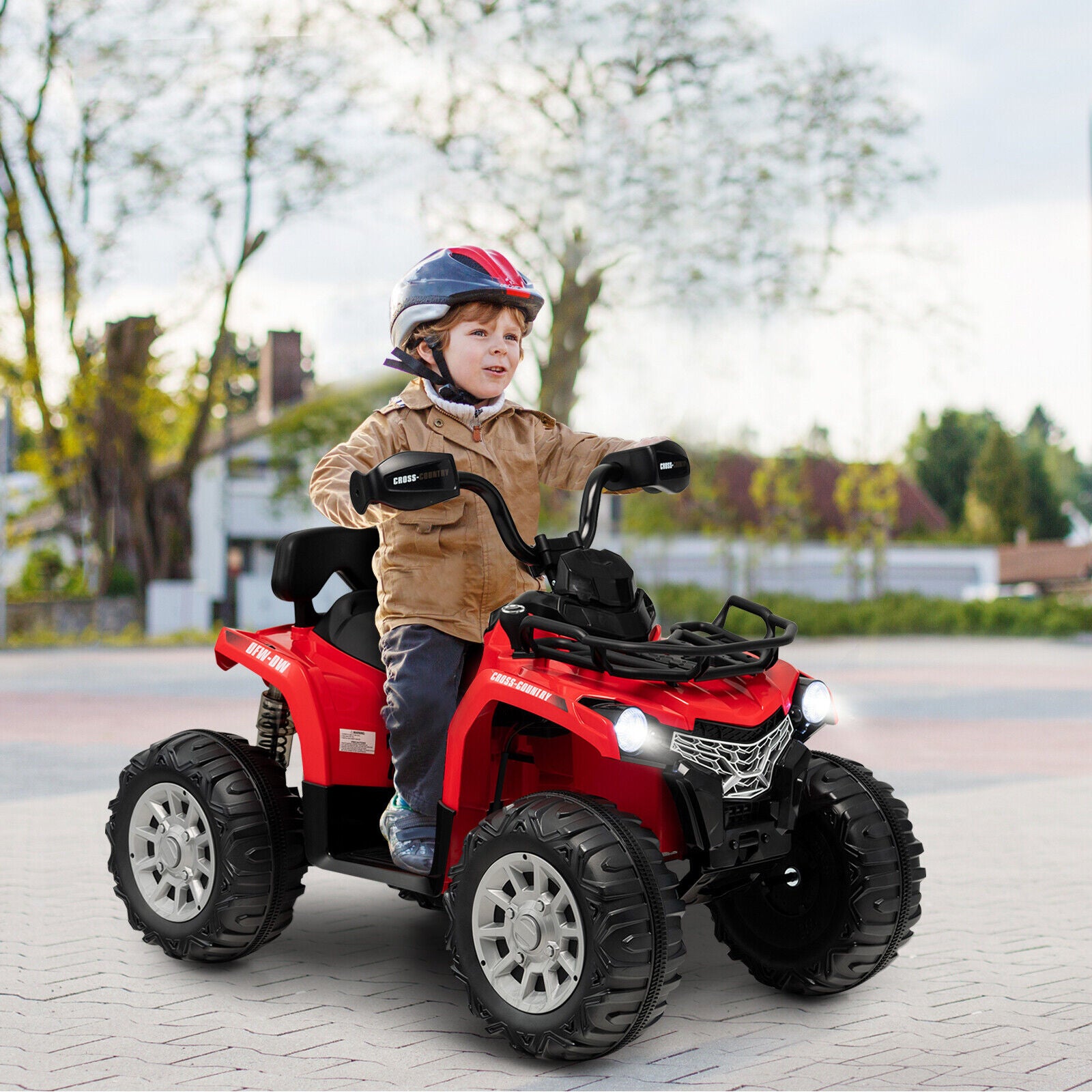 12V Kids Ride On ATV 4 Wheeler with MP3 and Headlights