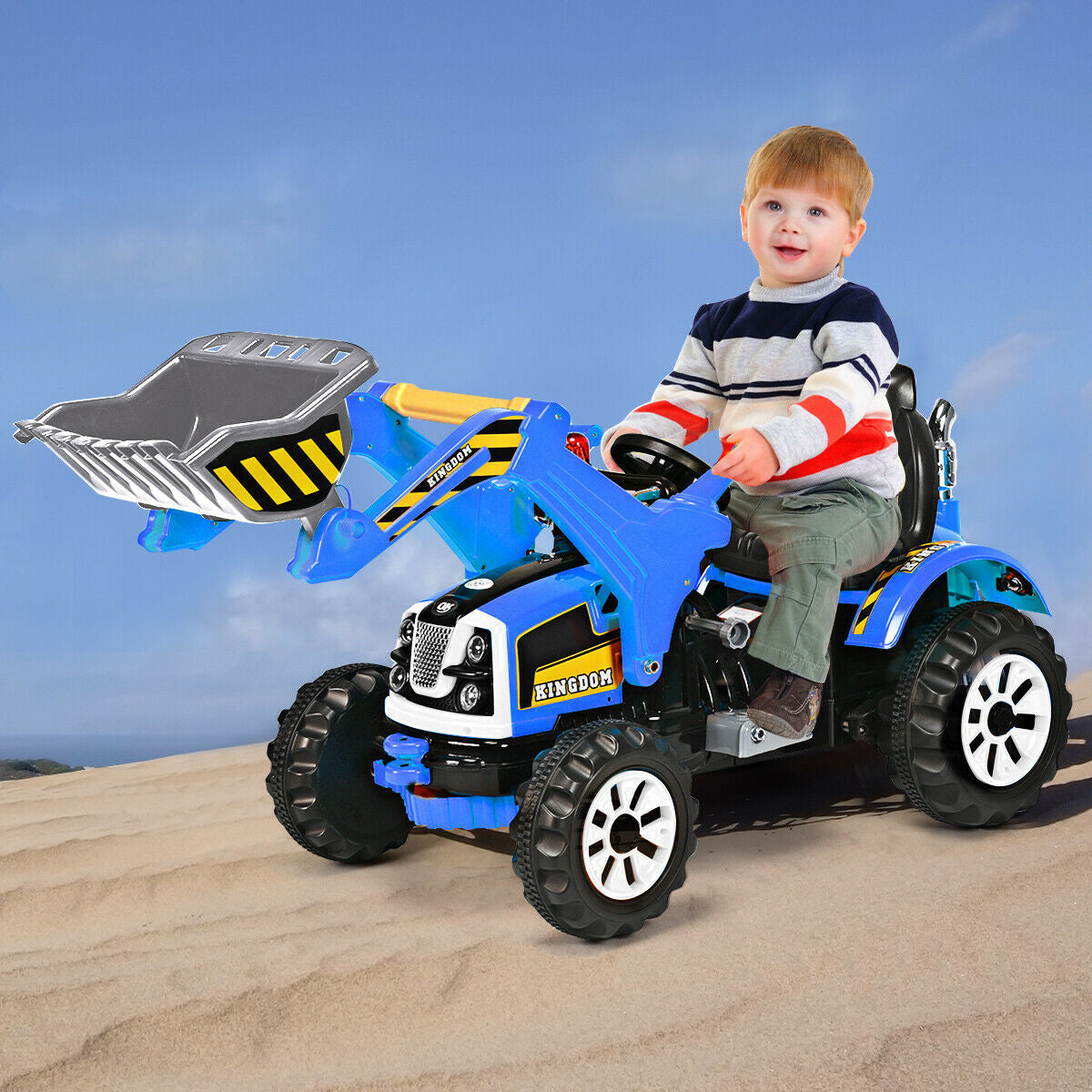 12V Battery Powered Kids Ride-on Dumper Truck