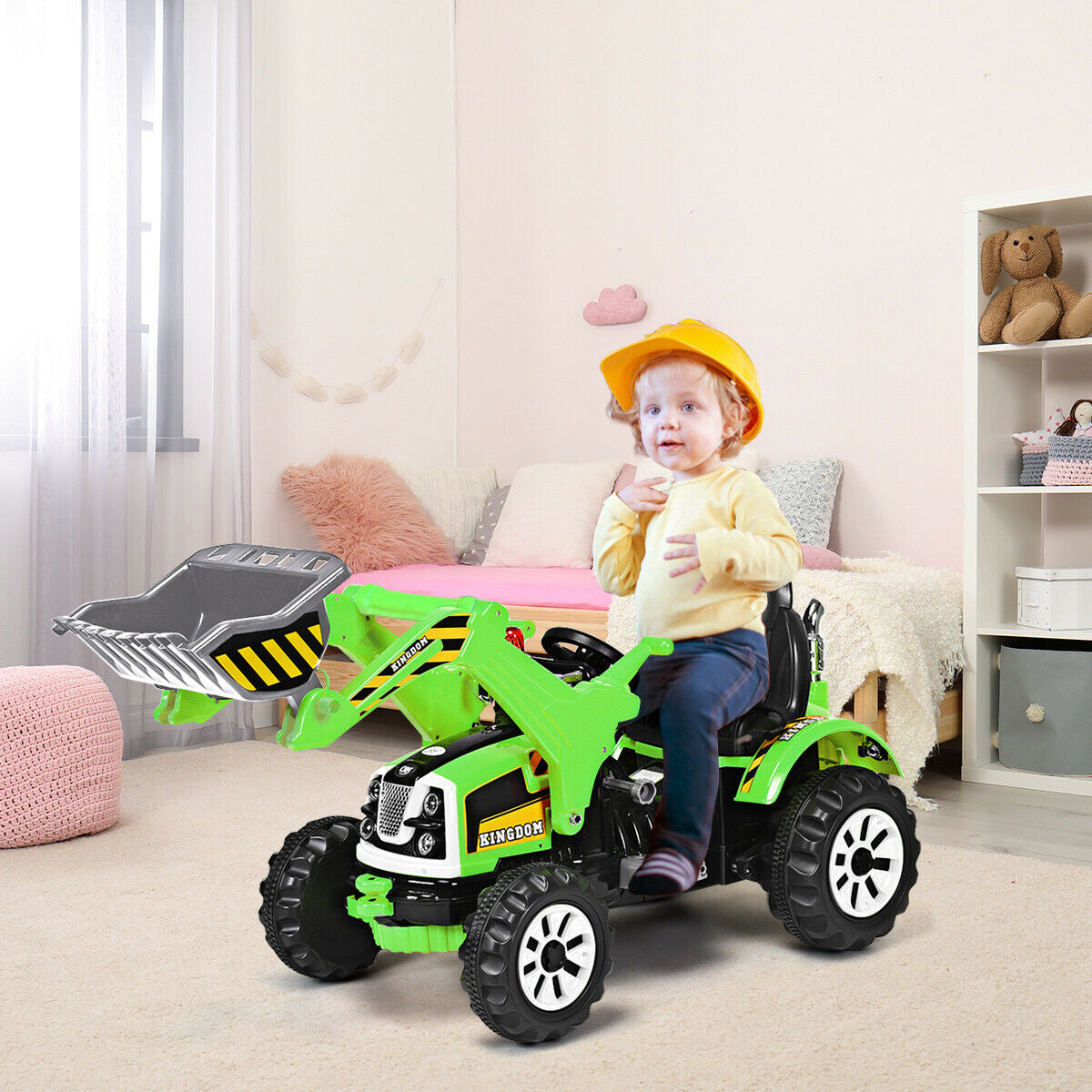 12V Battery Powered Kids Ride-on Dumper Truck