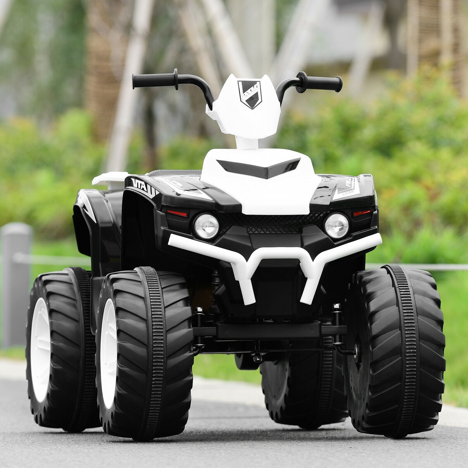 12V Kids Ride on ATV with LED Lights and Treaded Tires and LED lights