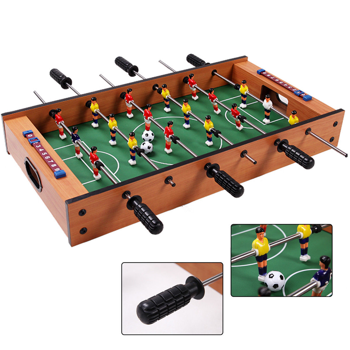 2-in-1 Outdoor Air Hockey Foosball Game Table