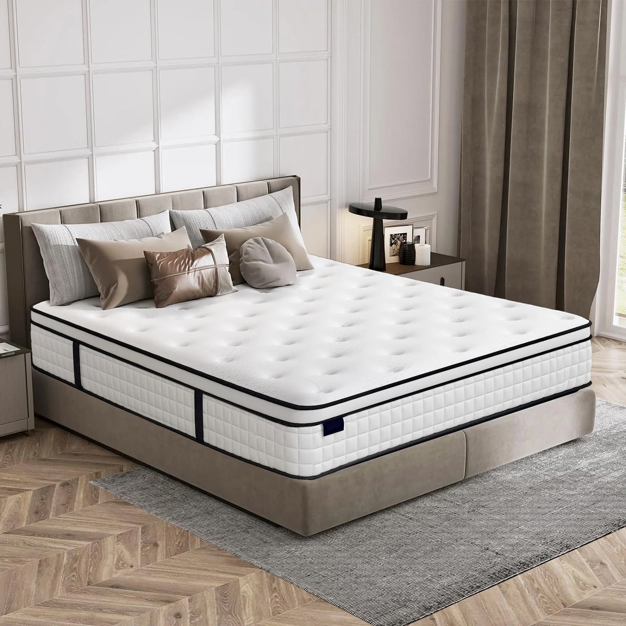 10-inch Hybrid Innerspring and Memory Foam Mattress - Queen