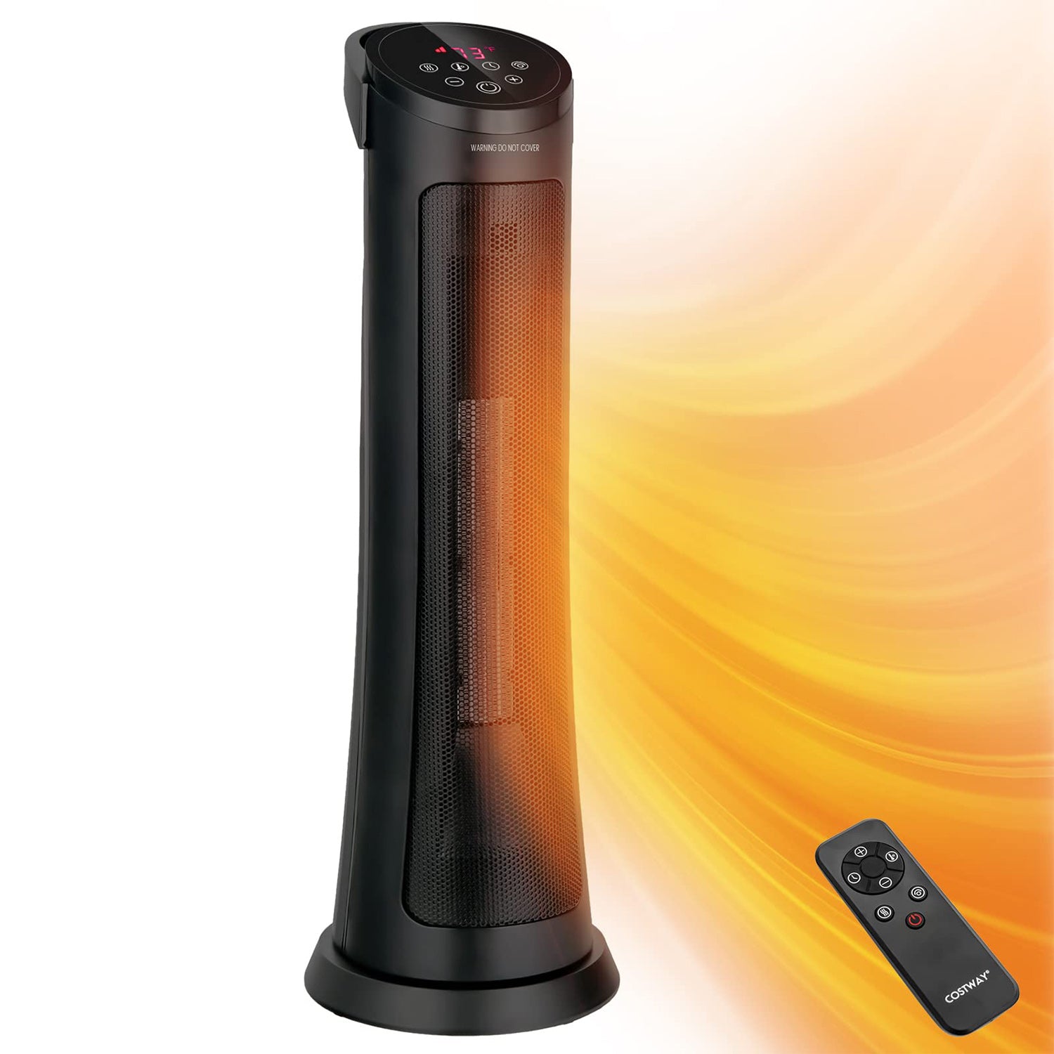1500W PTC Fast Heating Space Heater with Remote Control