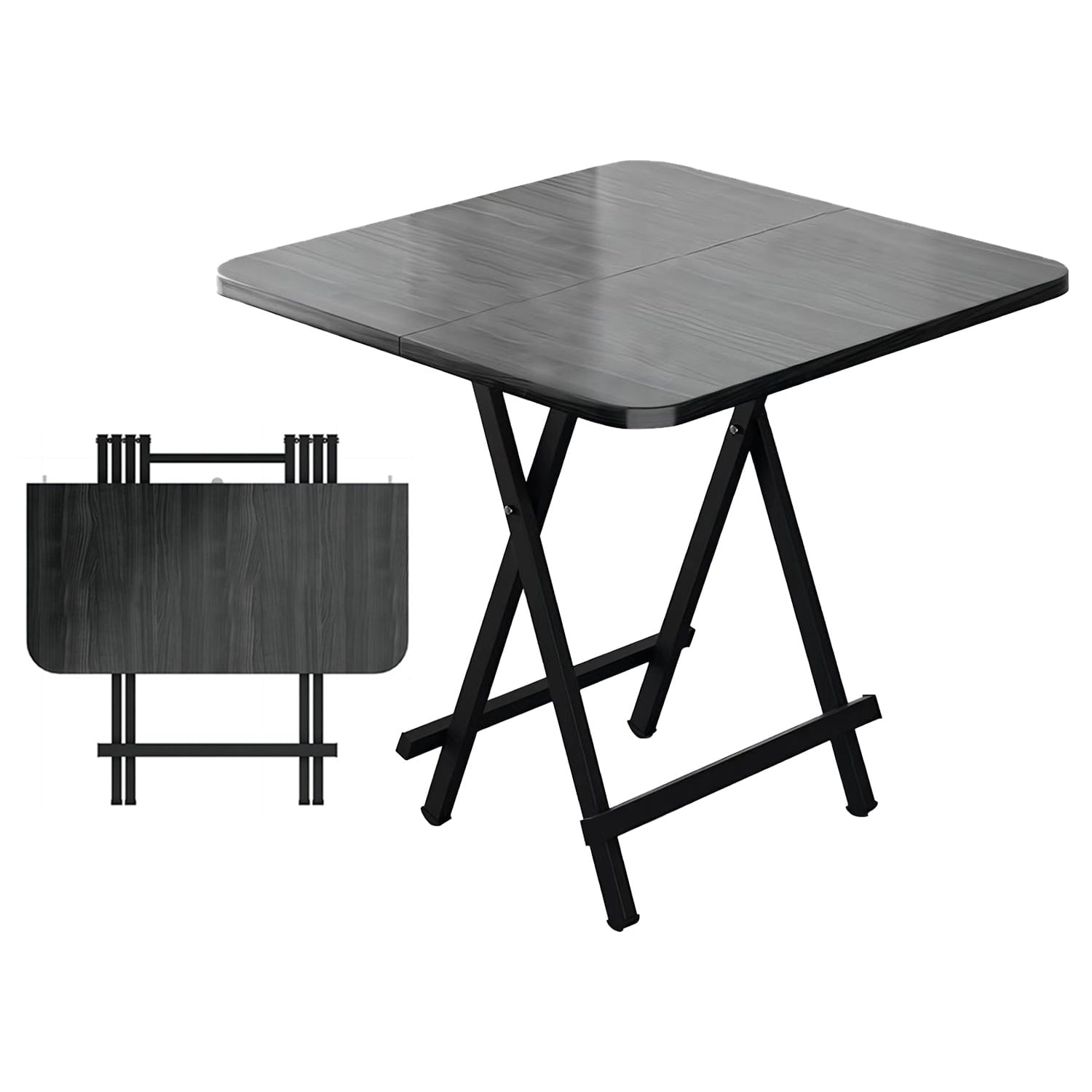 SUGIFT Square Folding Table Portable Picnic Party Dining Camp Tables