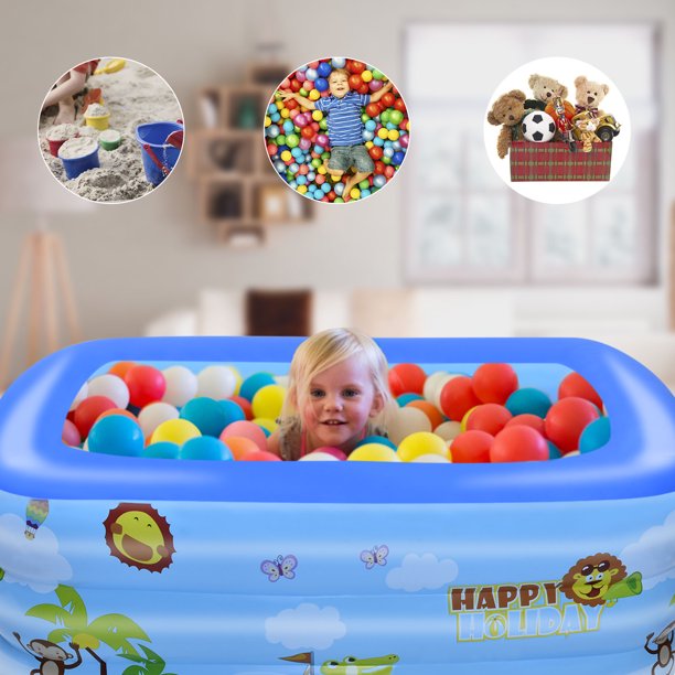 SUGIFT Inflatable Swim Pool for Kids, Indoor & Outdoor£¬47¡®¡¯W*35inD*13inH On-Site