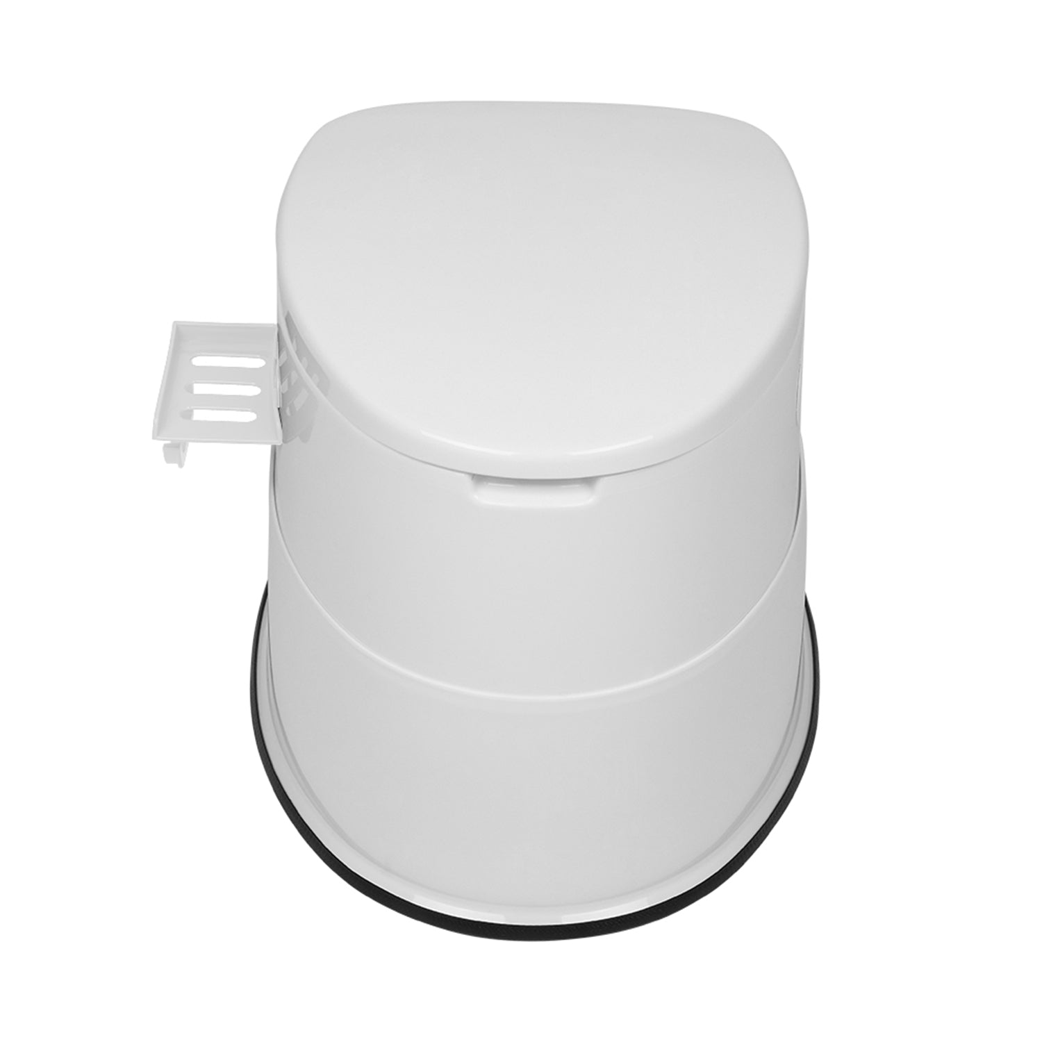 SUGIFT  Portable Toilet with Non-slip Mat White