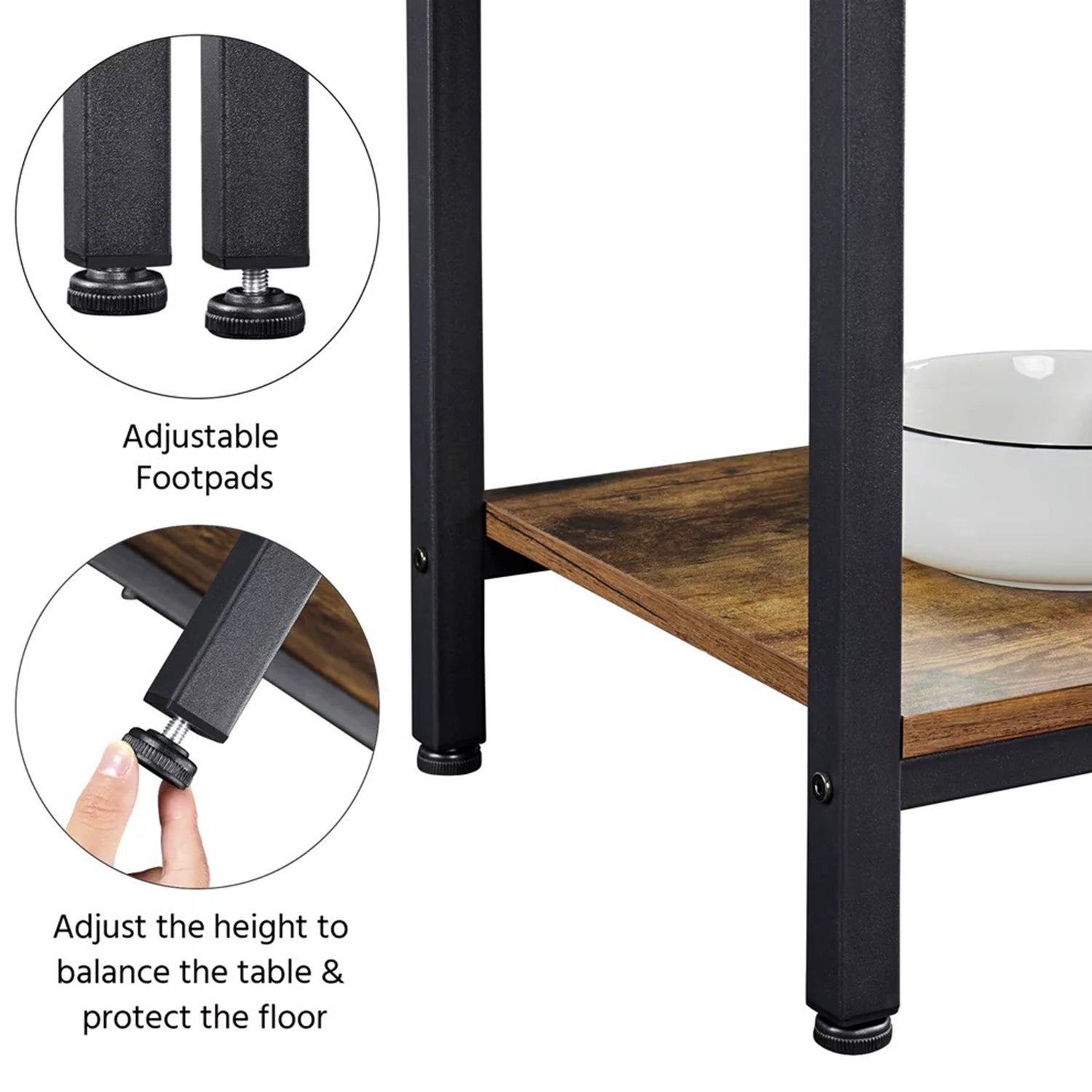 31.5'' Standard Baker's Rack with Microwave Compatibility