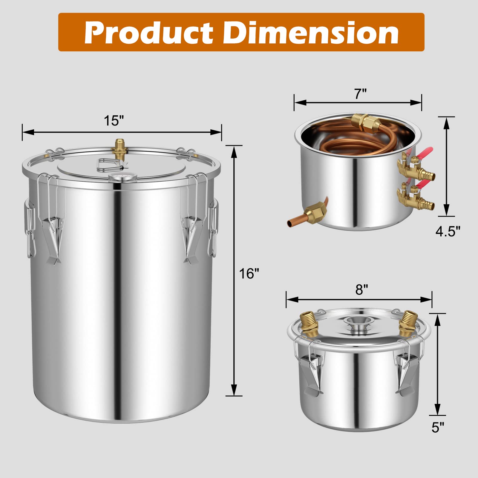 10 Gal 38 L Water Juicer Maker