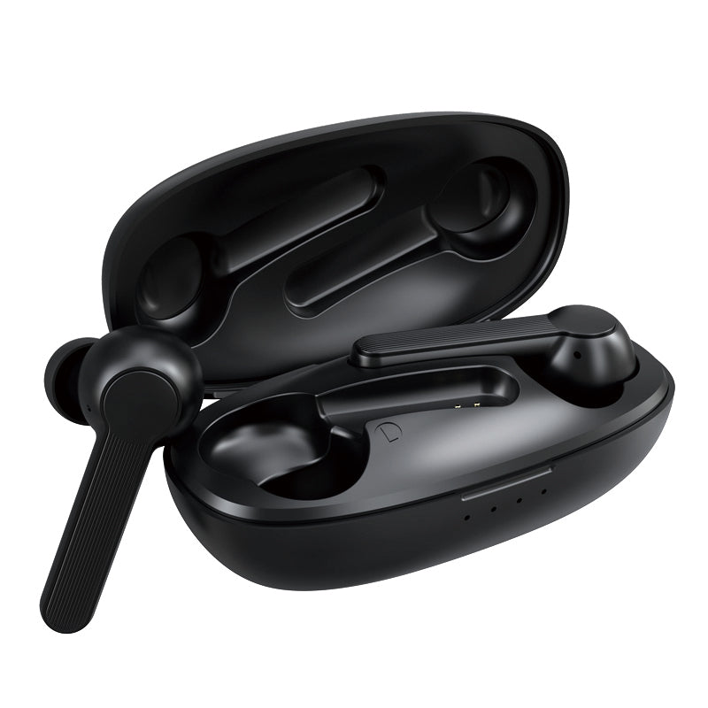 SUGIFT  Bluetooth Wireless Earbuds Bluetooth Headphones in Ear with Charging Case, Hands-Free Headset with Mic, Touch Control(Black)