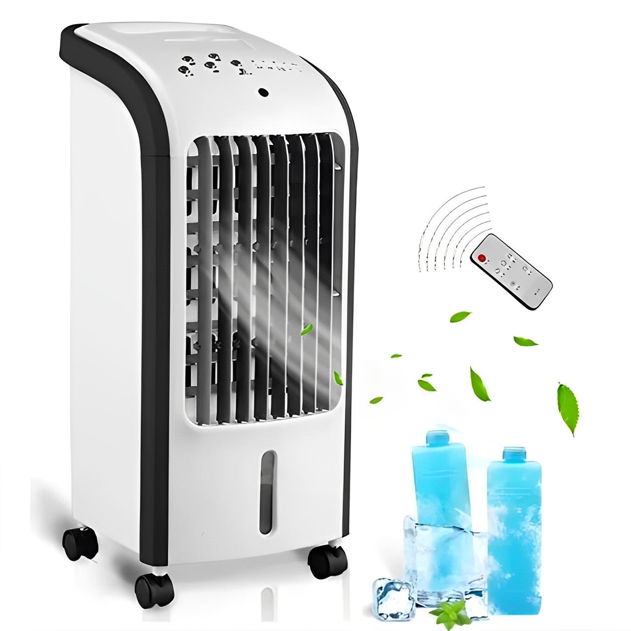 3-in-1 Evaporative Portable Air Cooler Fan and Humidifier with Remote Control