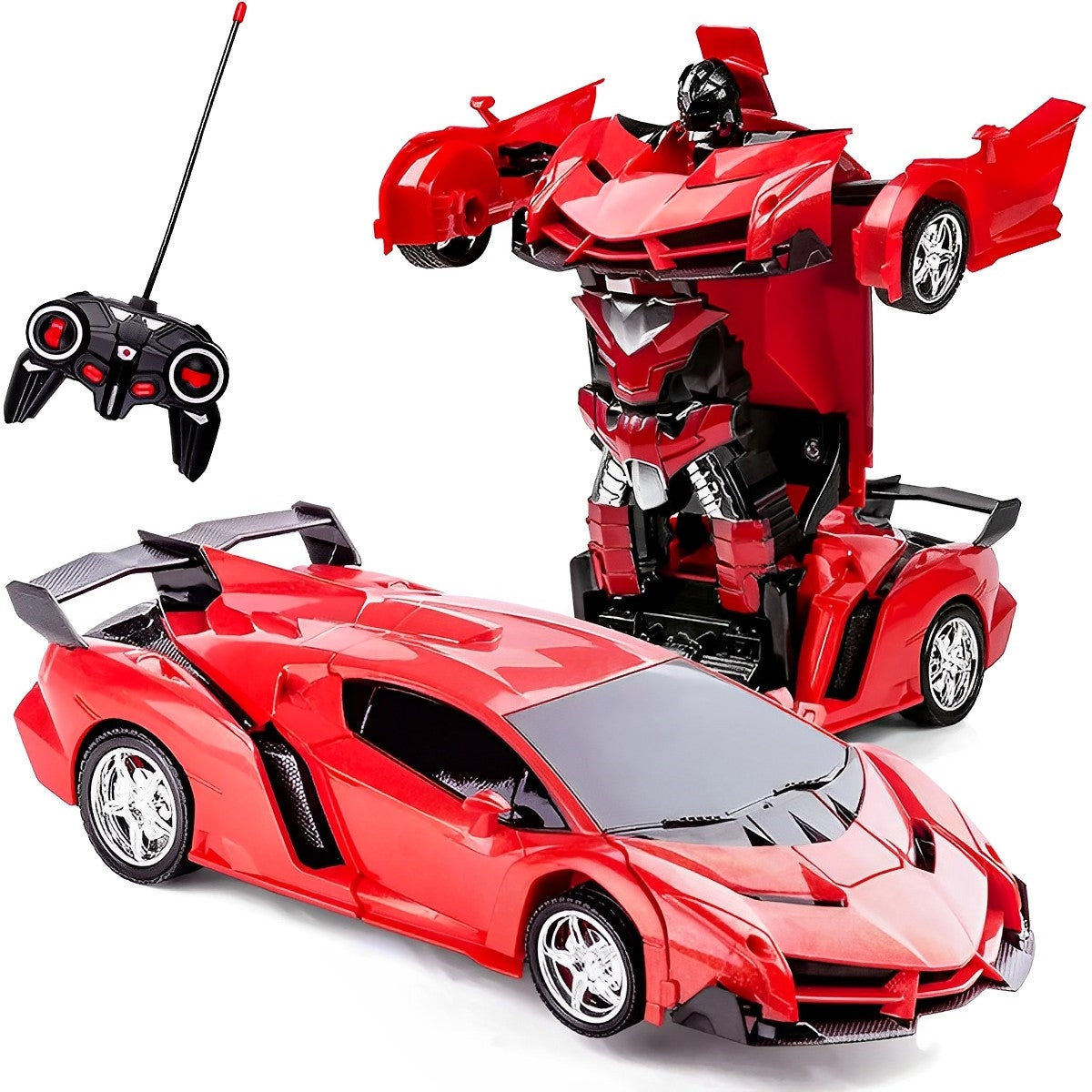 1/18 Scale Transforming Sports Car Toys RC Car
