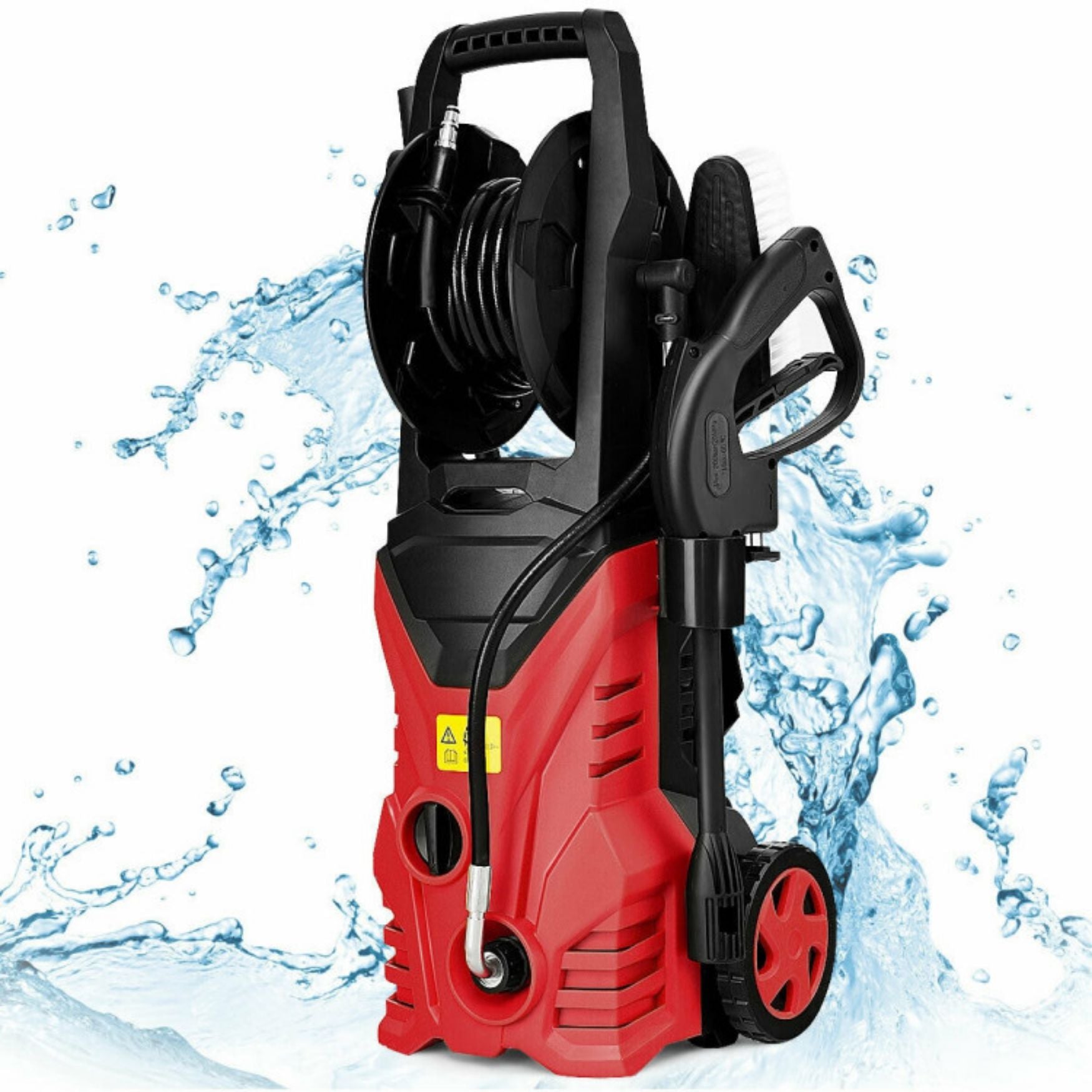 SUGIFT 2030PSI 1800W Electric High Pressure Washer with Hose Reel