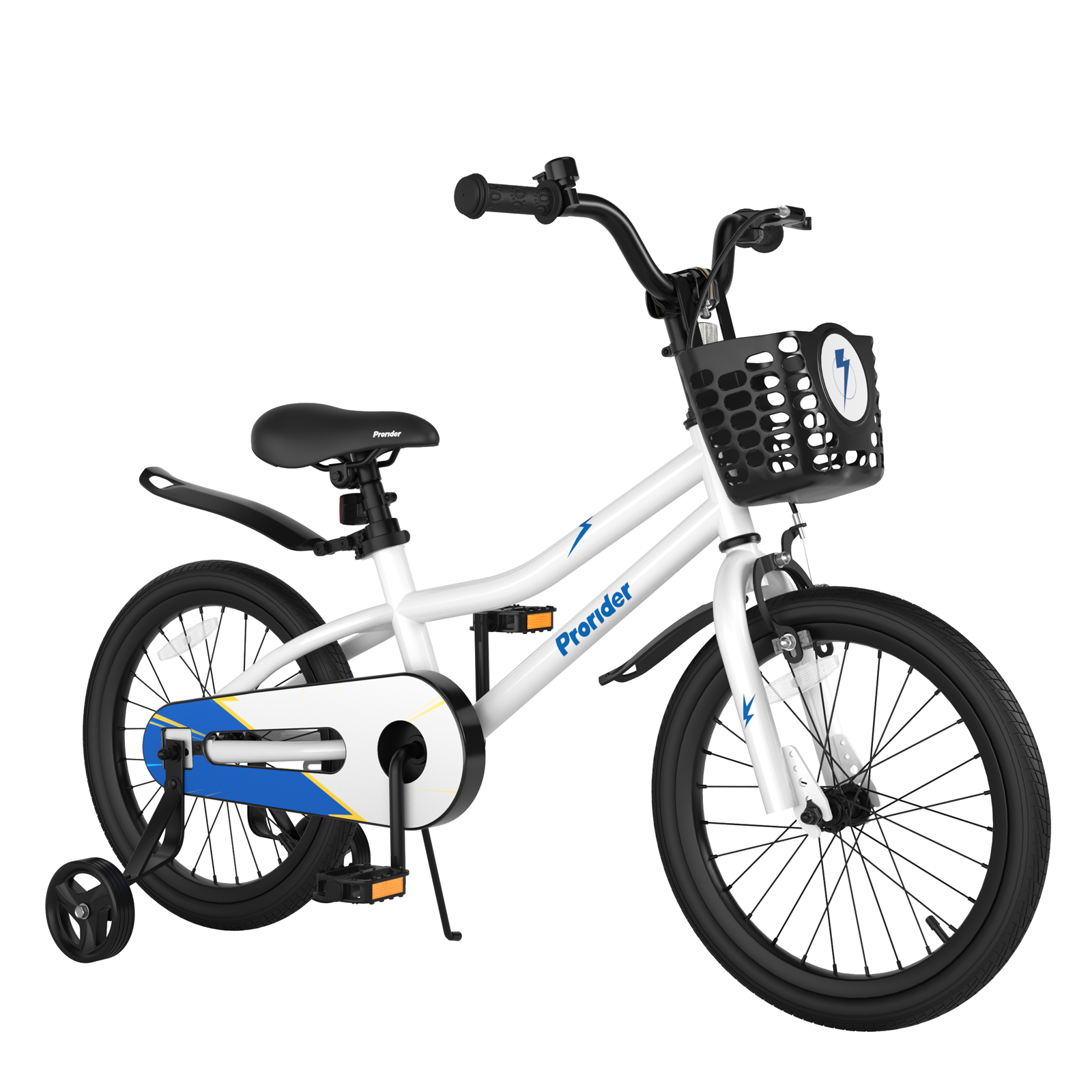 18 Inch Kid's Bike with Training Wheels and Coaster Brake